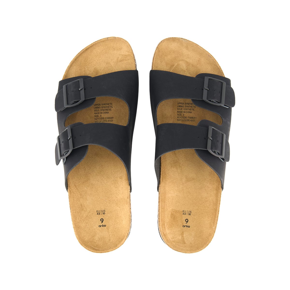 Double Buckle Sandals - Kmart NZ