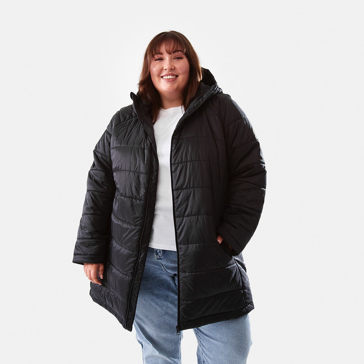 Long puffer sales jacket kmart