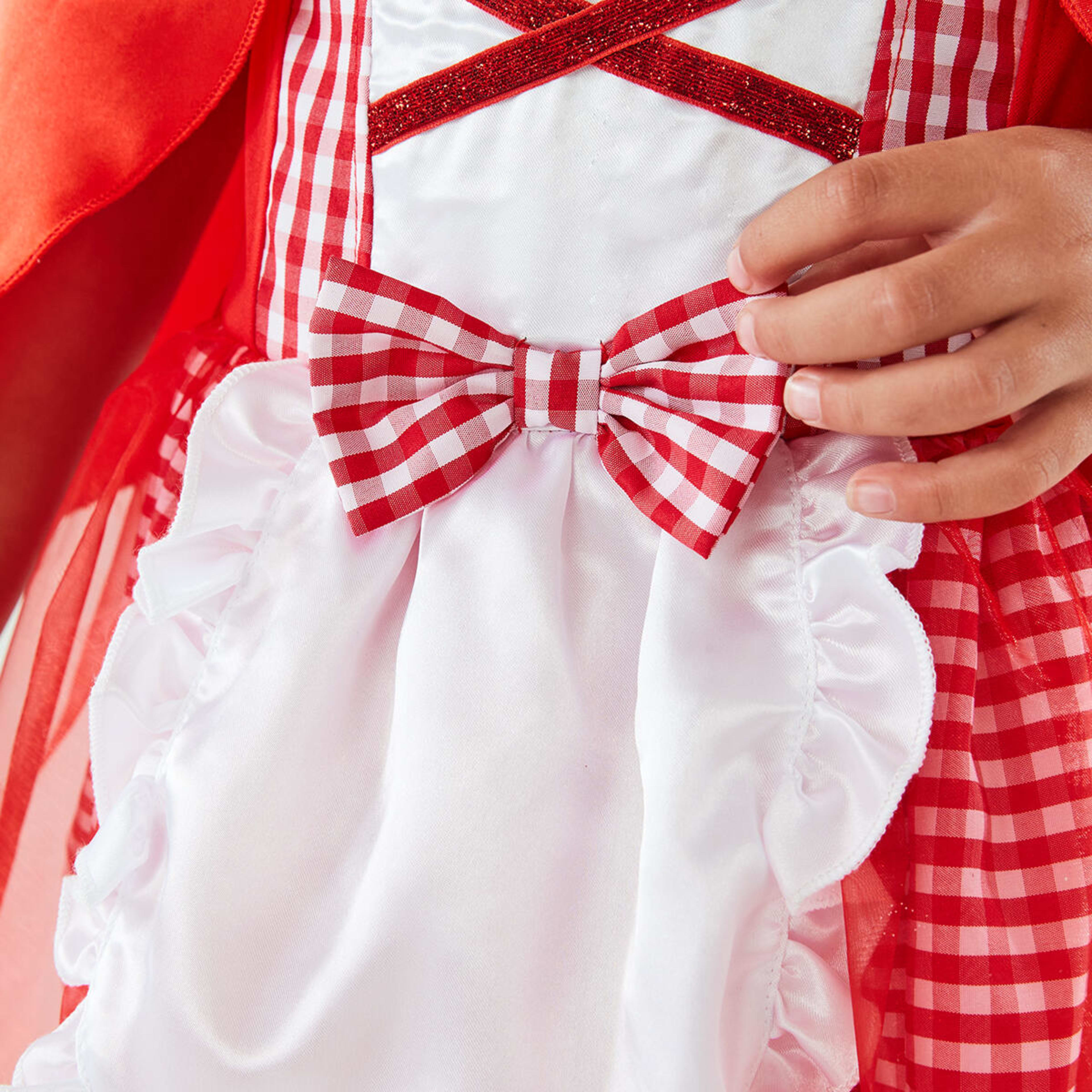 8 2 Piece Red Storybook Costume - Ages 4-6, 8 of 10