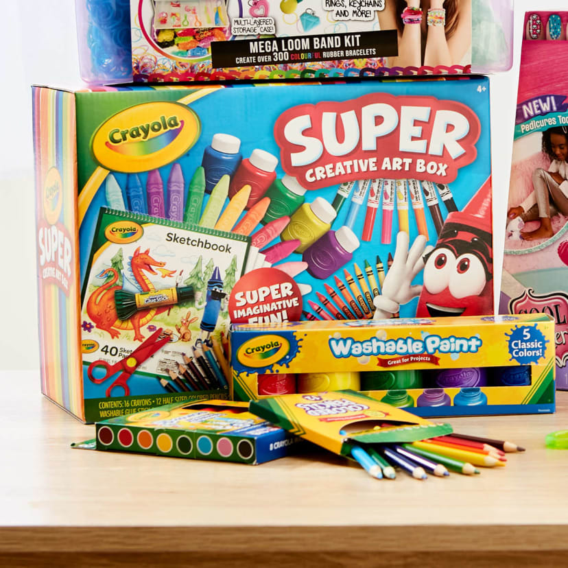 Crayola Super Creative Art Box Kmart