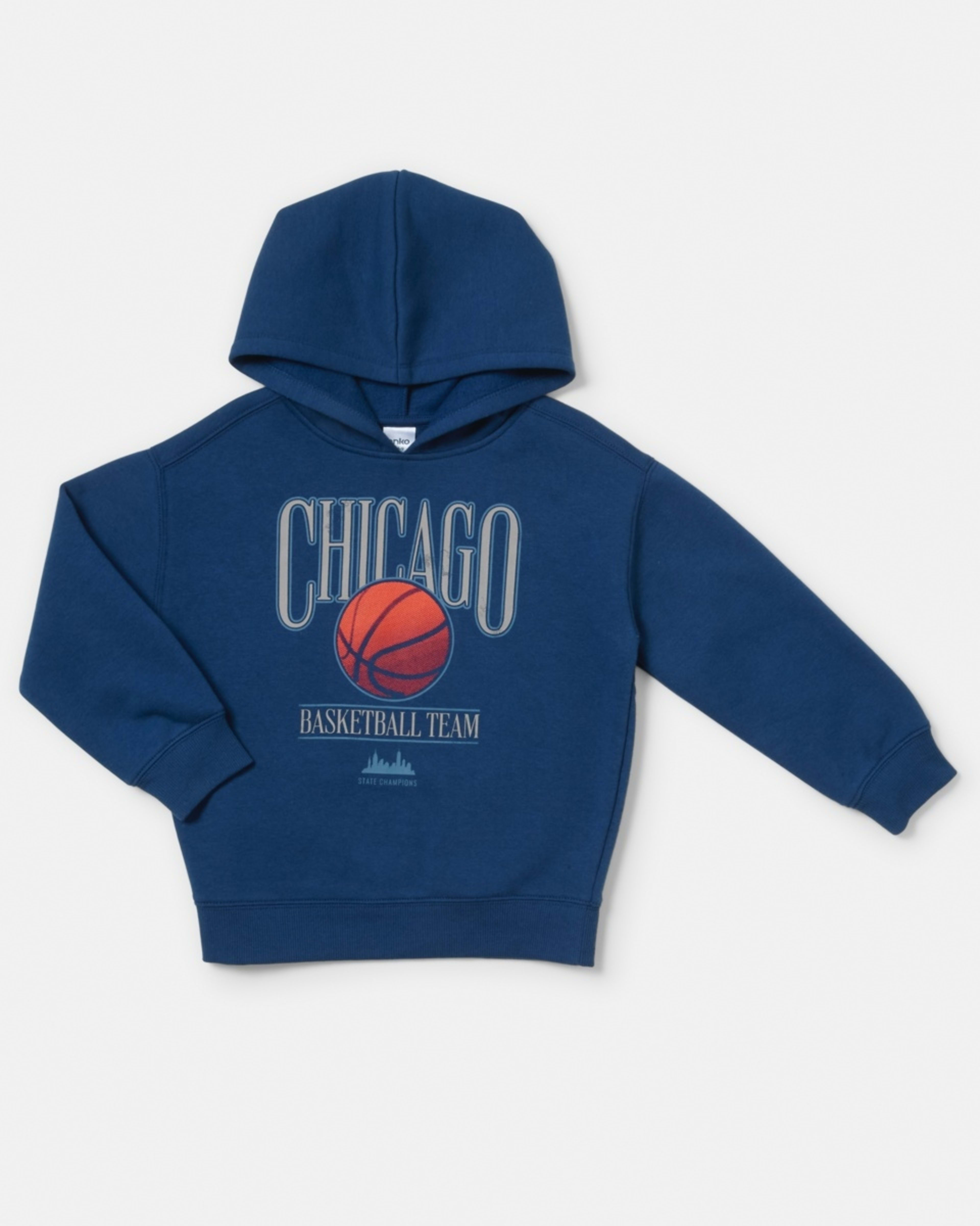 7 Print Hoodie Nvy Bball, 7 of 8