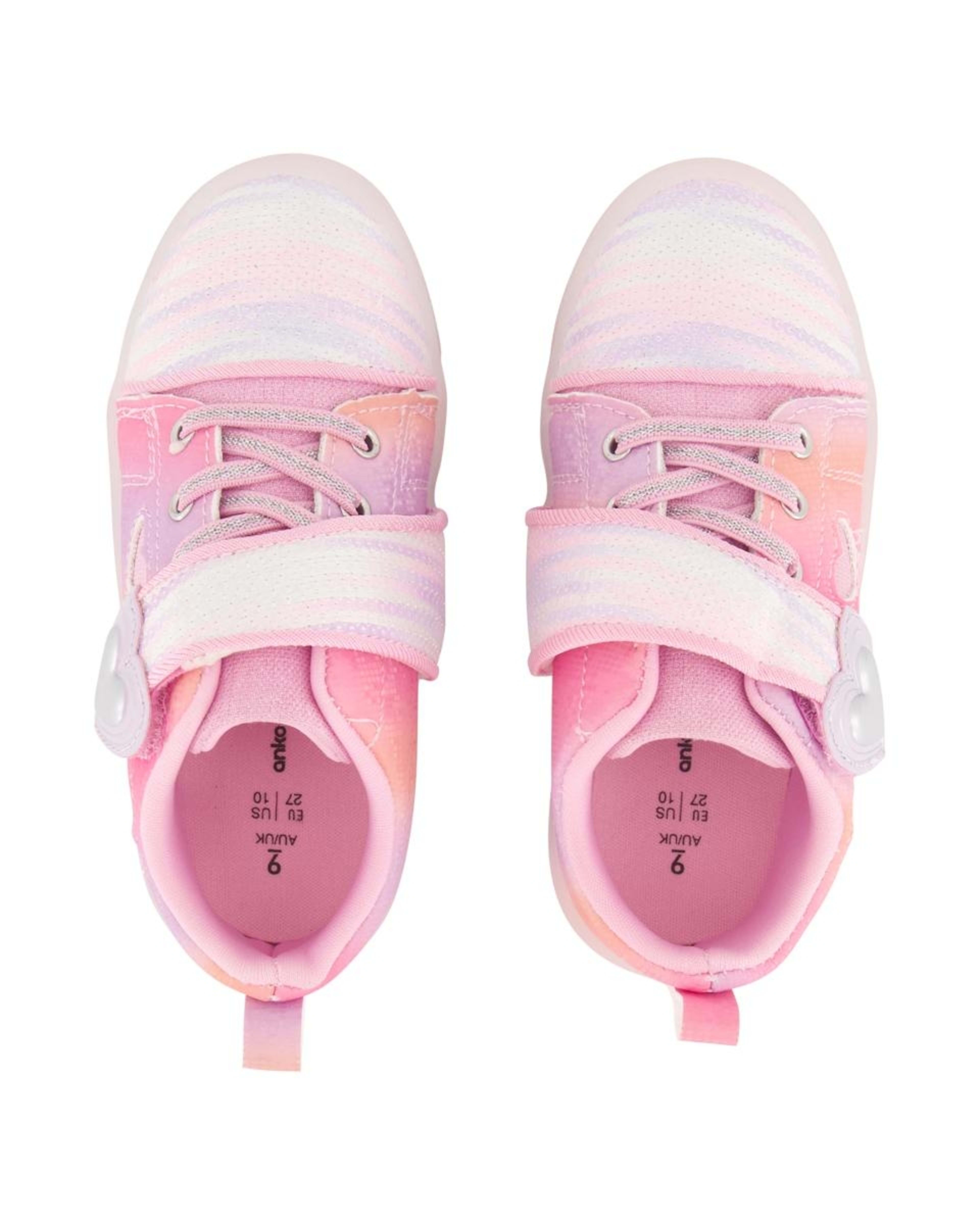 4 Junior Sneakers Pnk Sequin, 4 of 5