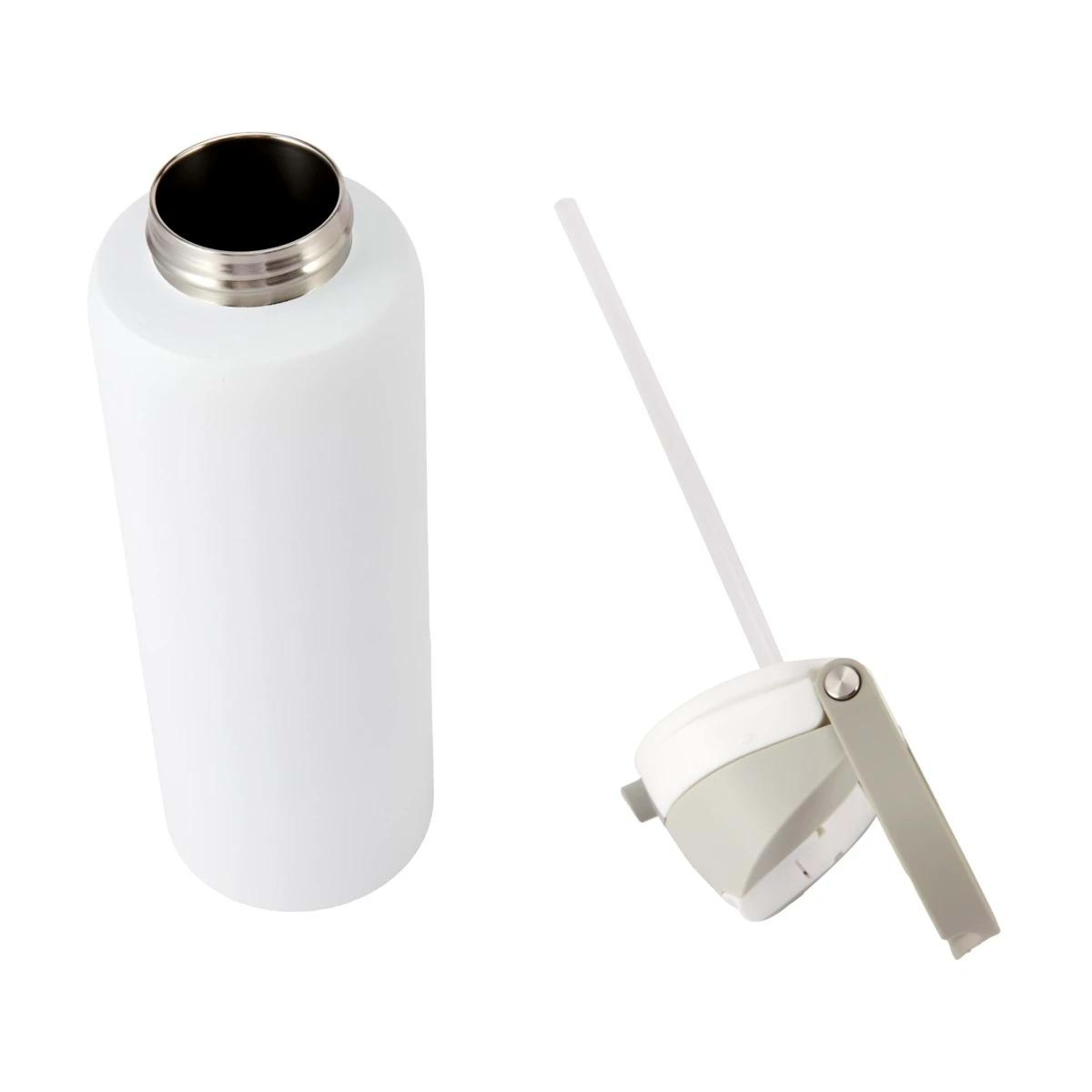5 940ml White Dual Function Drink Bottle, 5 of 7