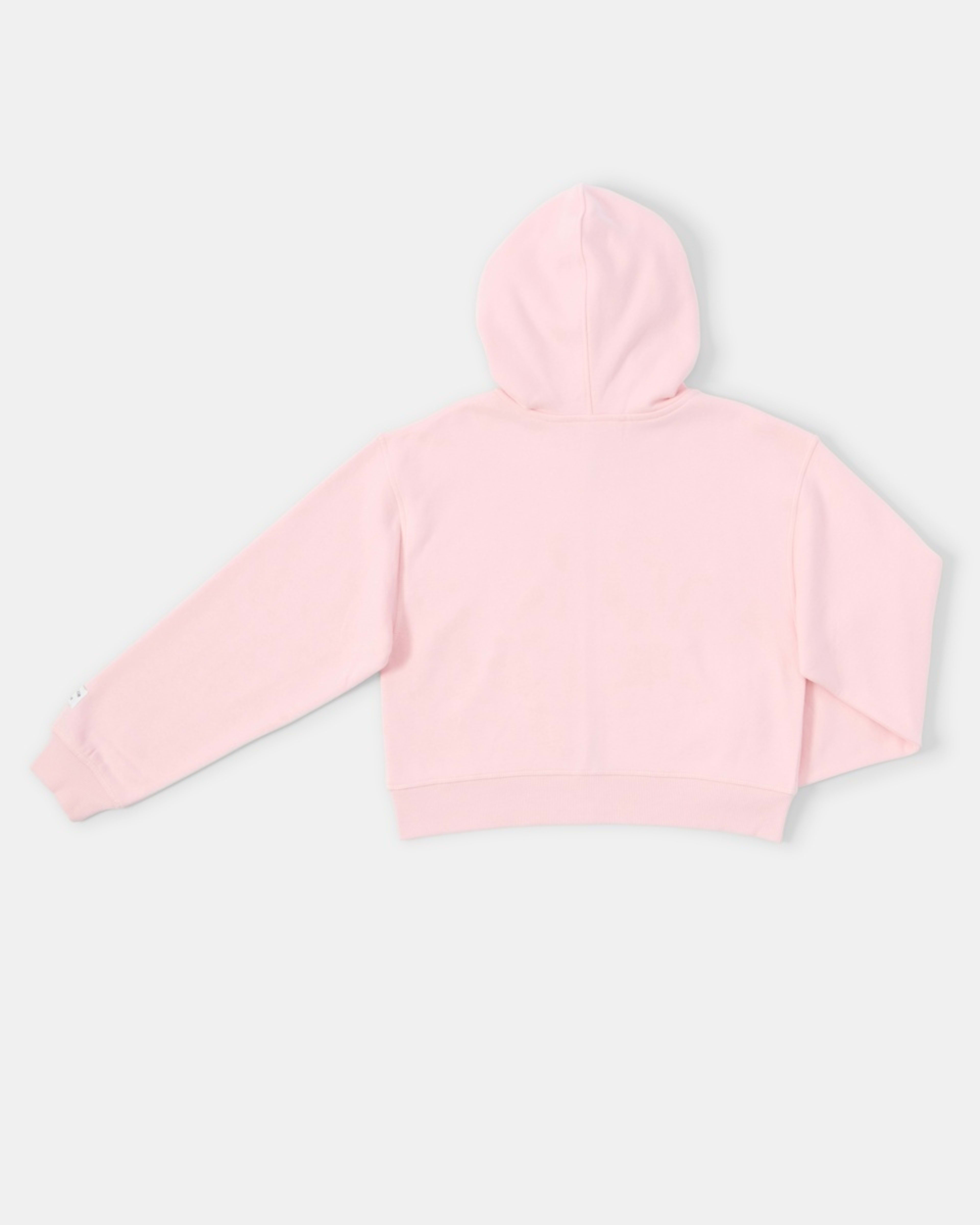 10 Cropped Zip Through Hoodie Pearl Pink, 10 of 10