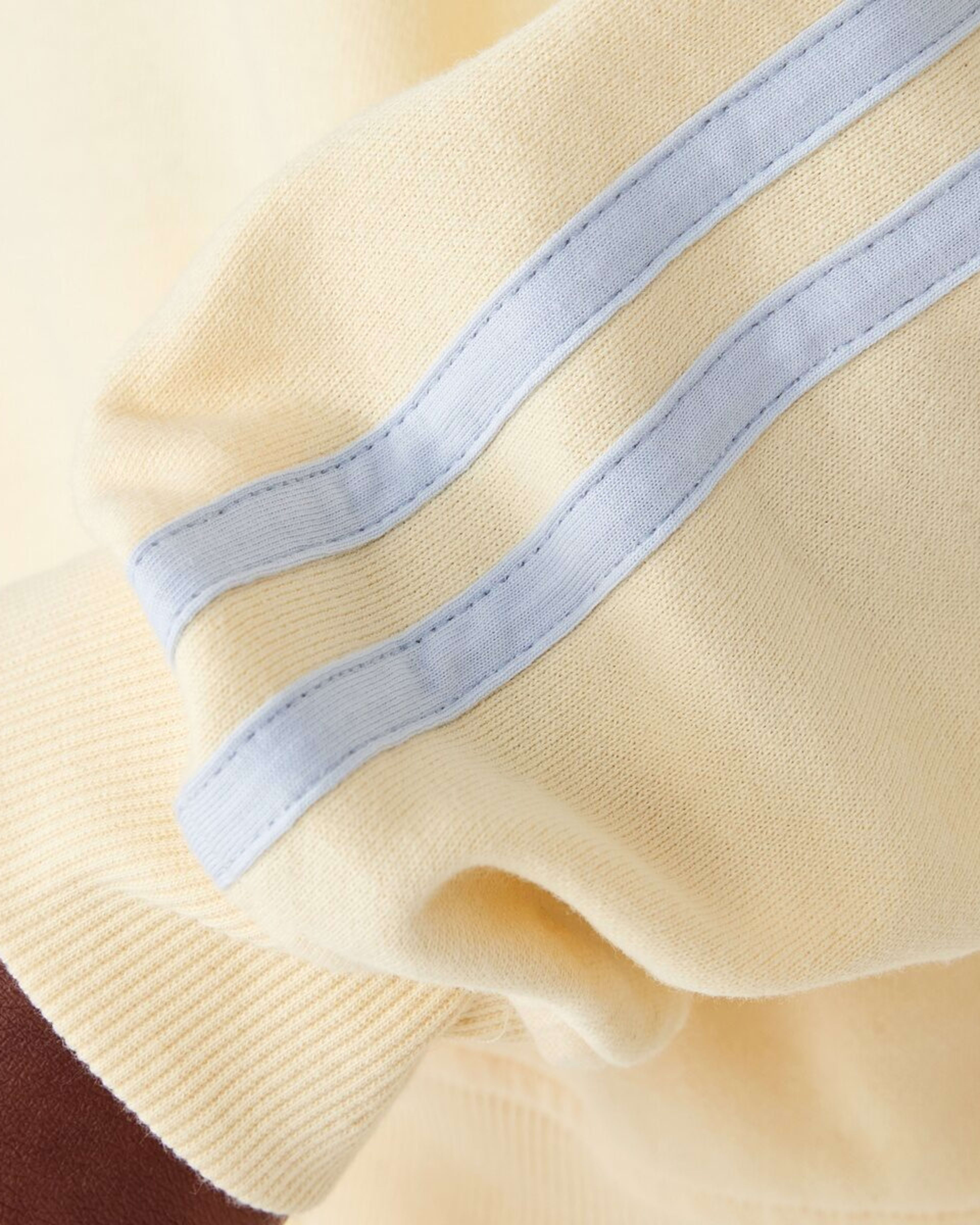 5 French Terry Crew Sweatshirt NYC LEAGUE BUTTERCREAM, 5 of 7