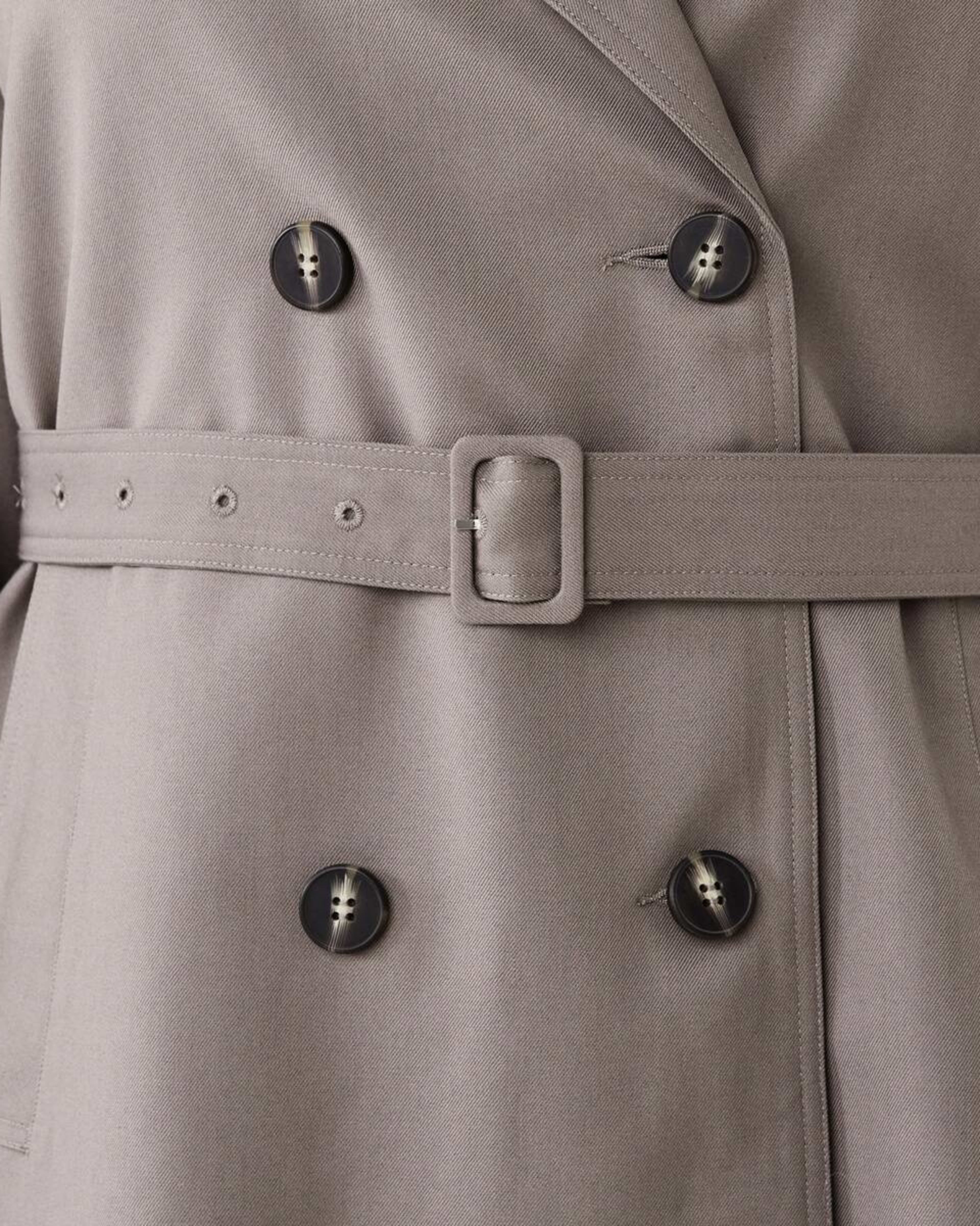 7 Lightweight Trench Coat Taupe Brn, 7 of 10