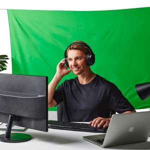Get your Green screen background Kmart And start editing your videos