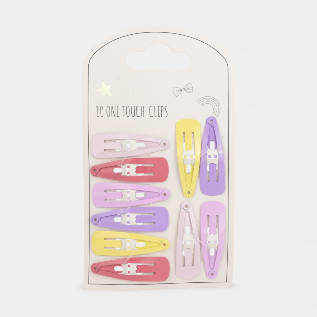 10 Pack One Touch Clips - Kmart