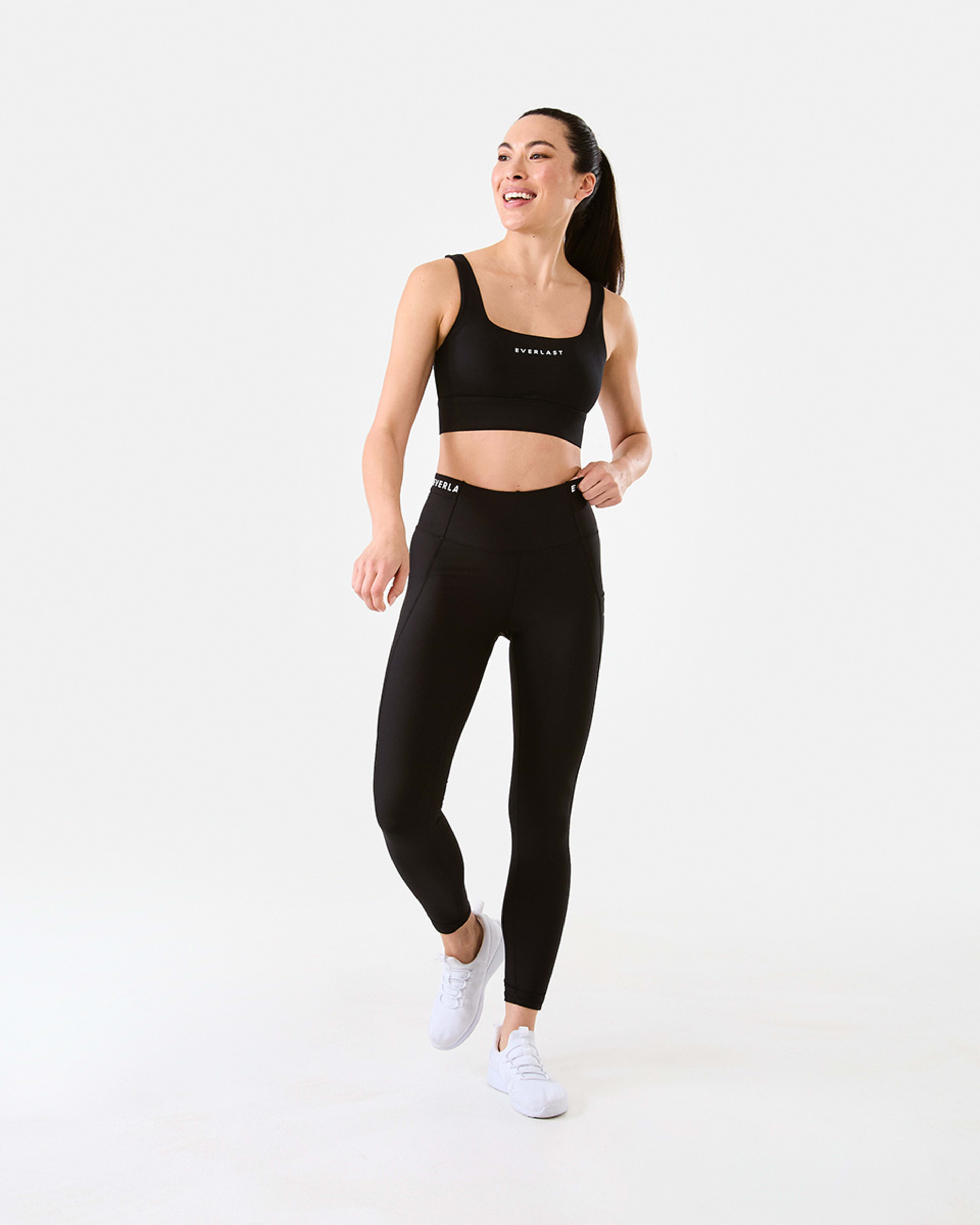 6 Everlast Womens Sculpt Leggings EVERLAST BLACK, 6 of 6