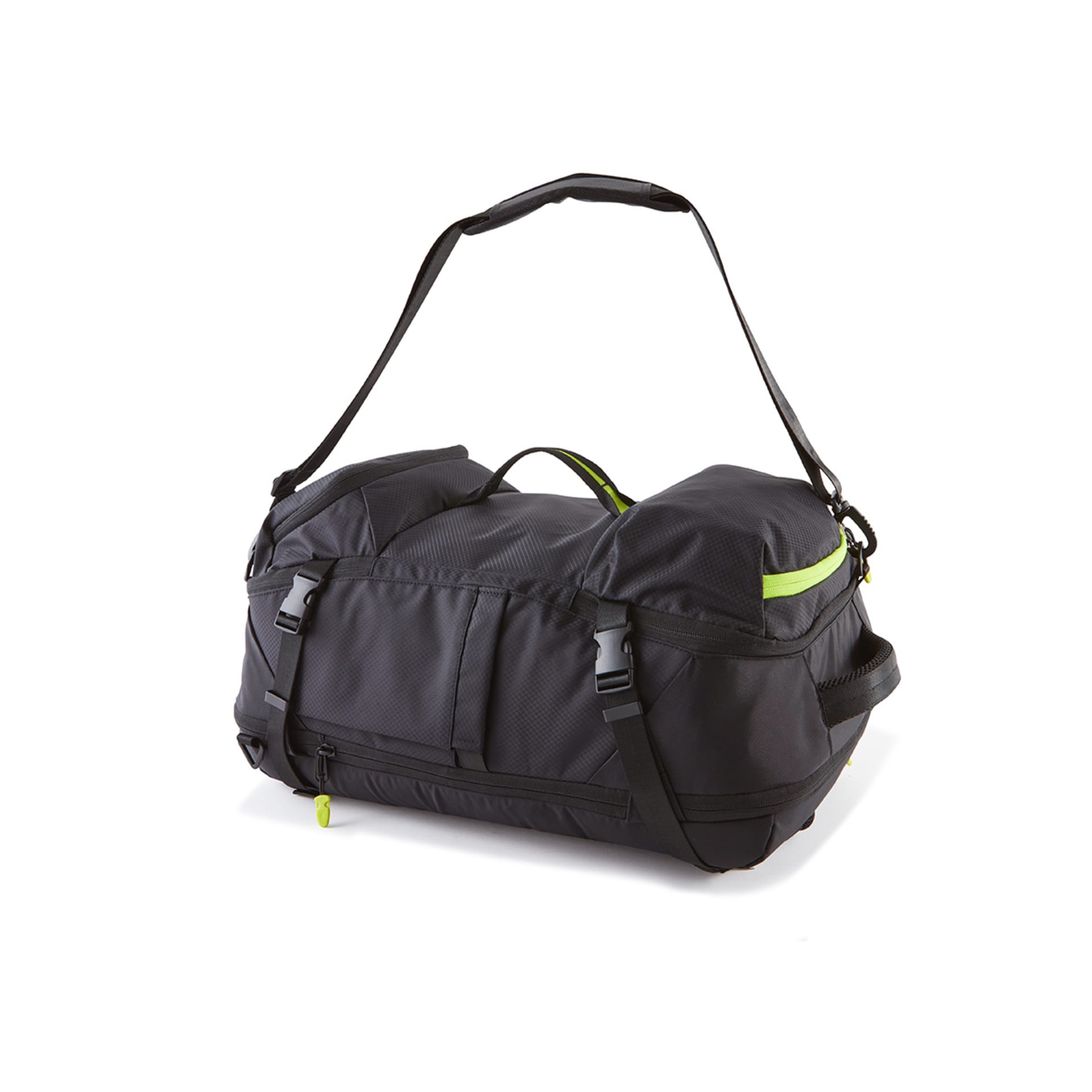 2 in 1 Convertible Duffle Backpack - Black - Kmart