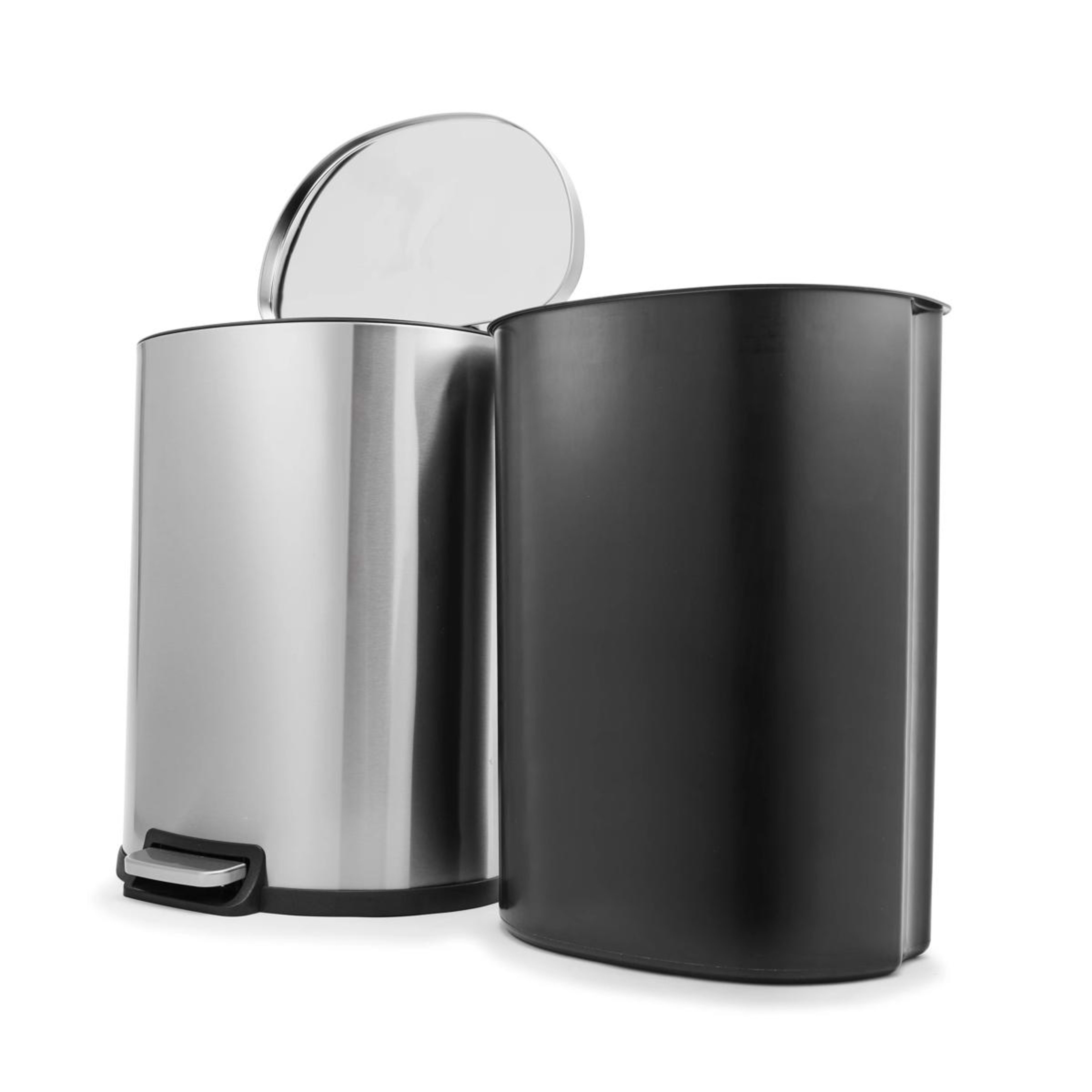 9 50L Stainless Steel Pedal Bin, 9 of 10