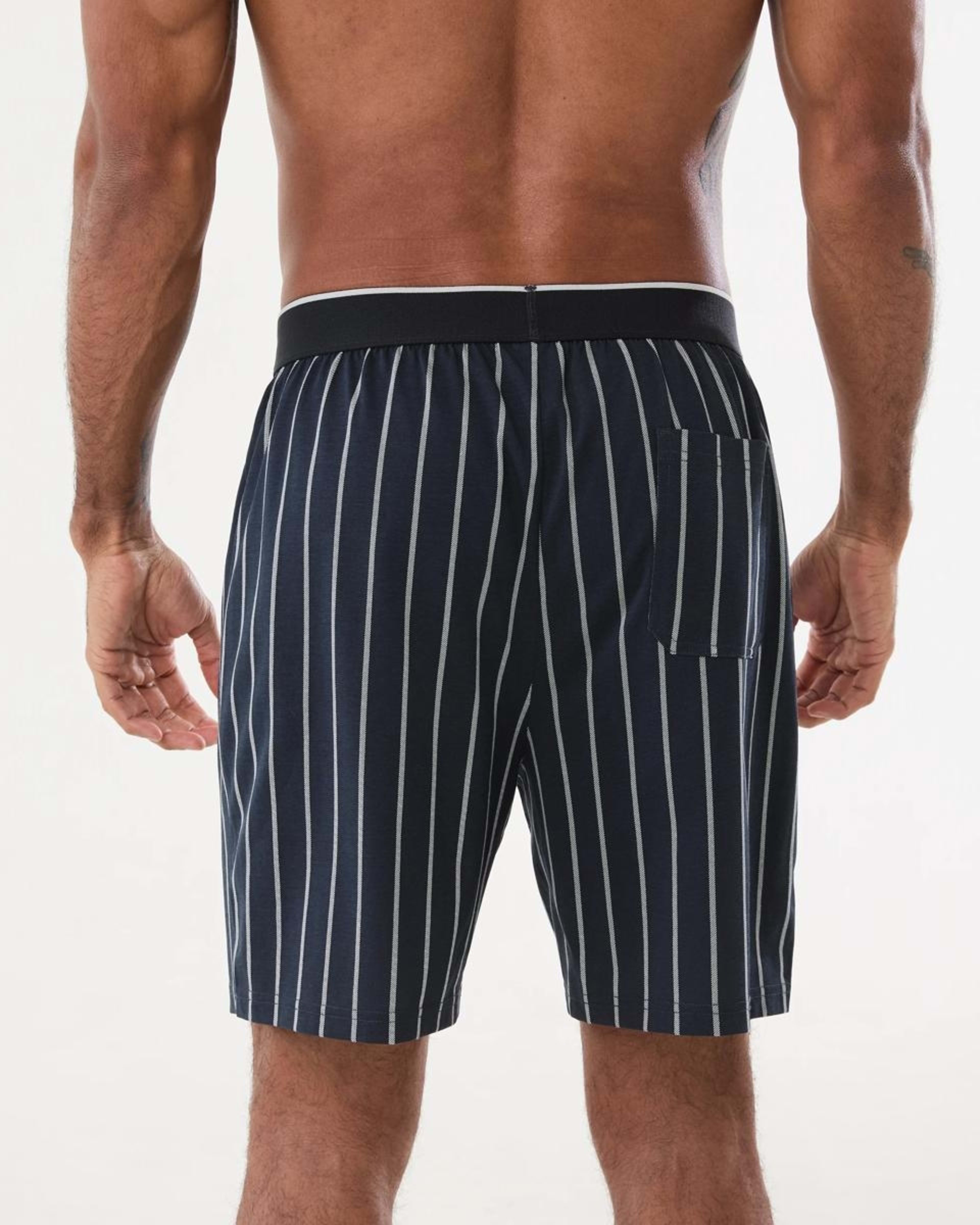 3 Jersey Shorts BAY STRIPE NAVY, 3 of 5