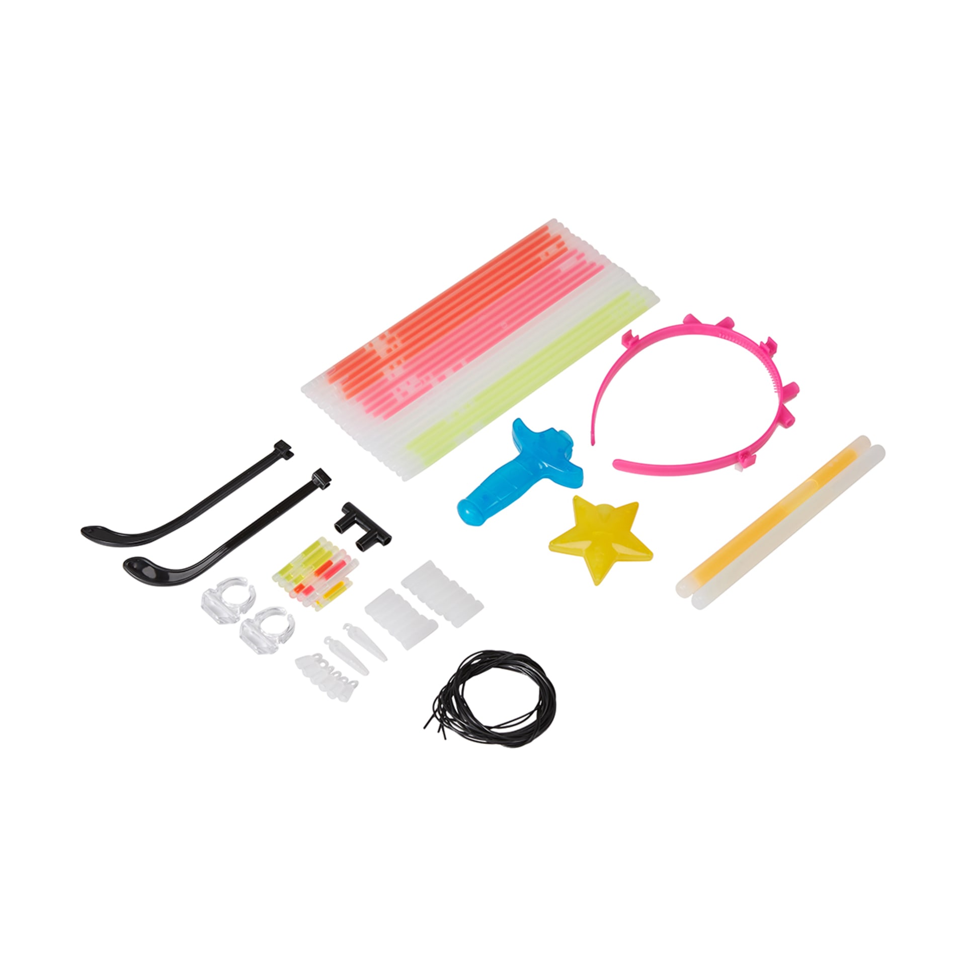 60 Piece Glow Party Pack Kmart