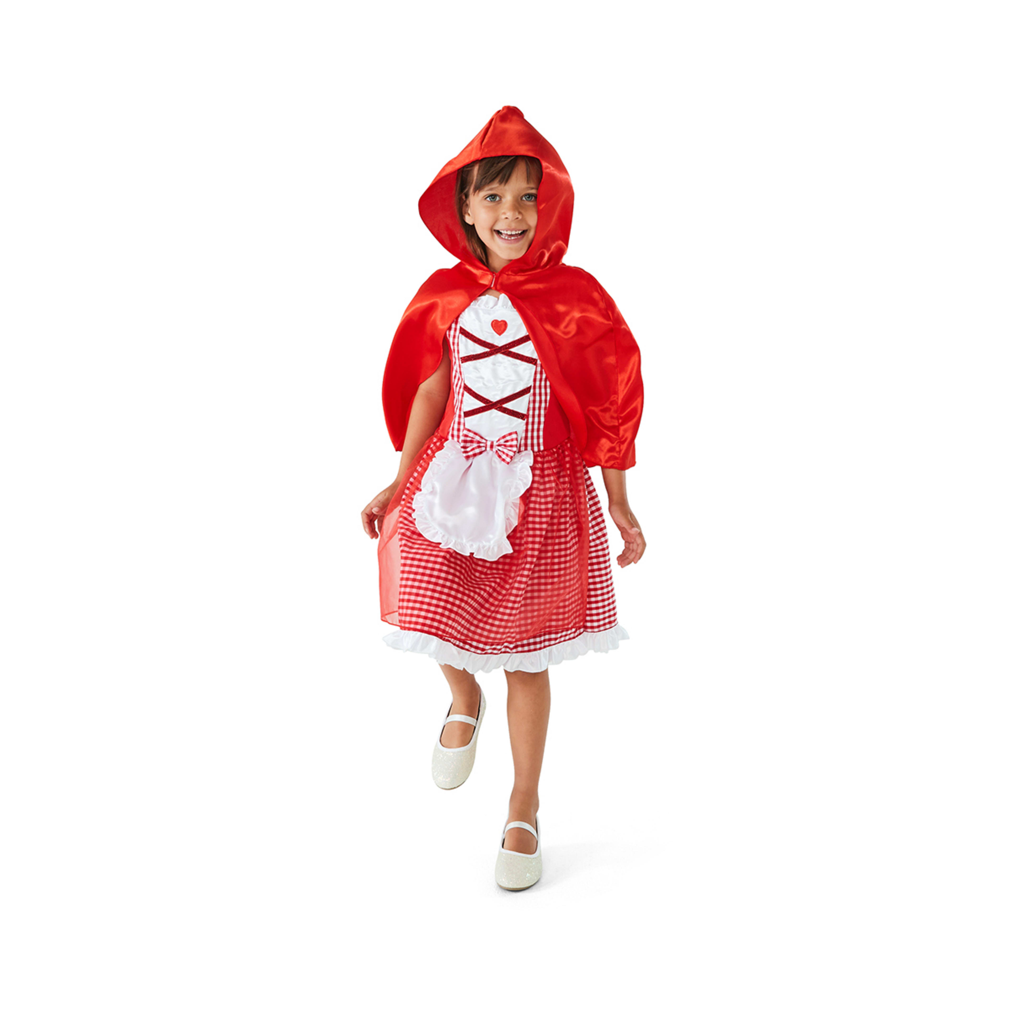 1 2 Piece Red Storybook Costume - Ages 4-6