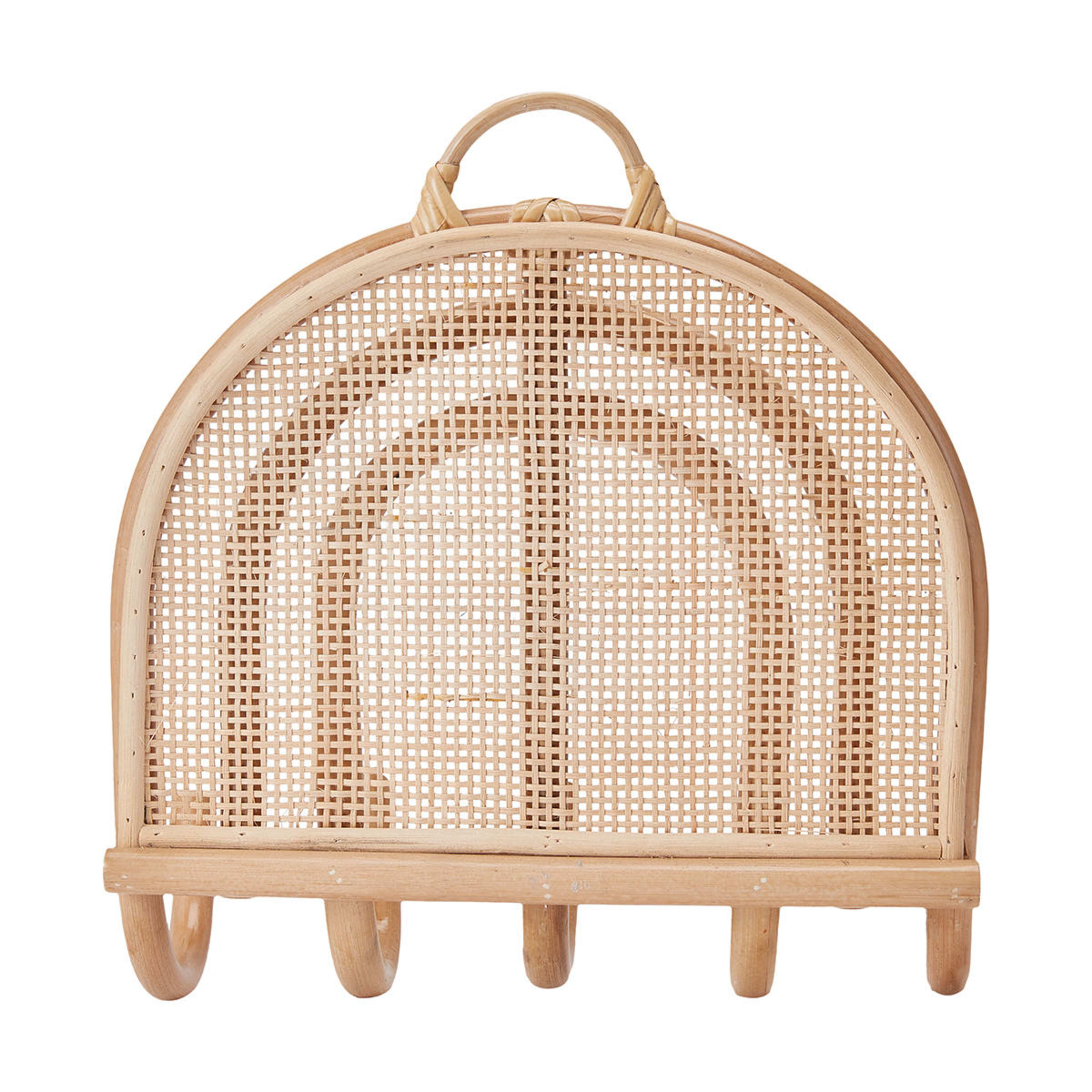 Rattan Rainbow Wall Hooks Kmart