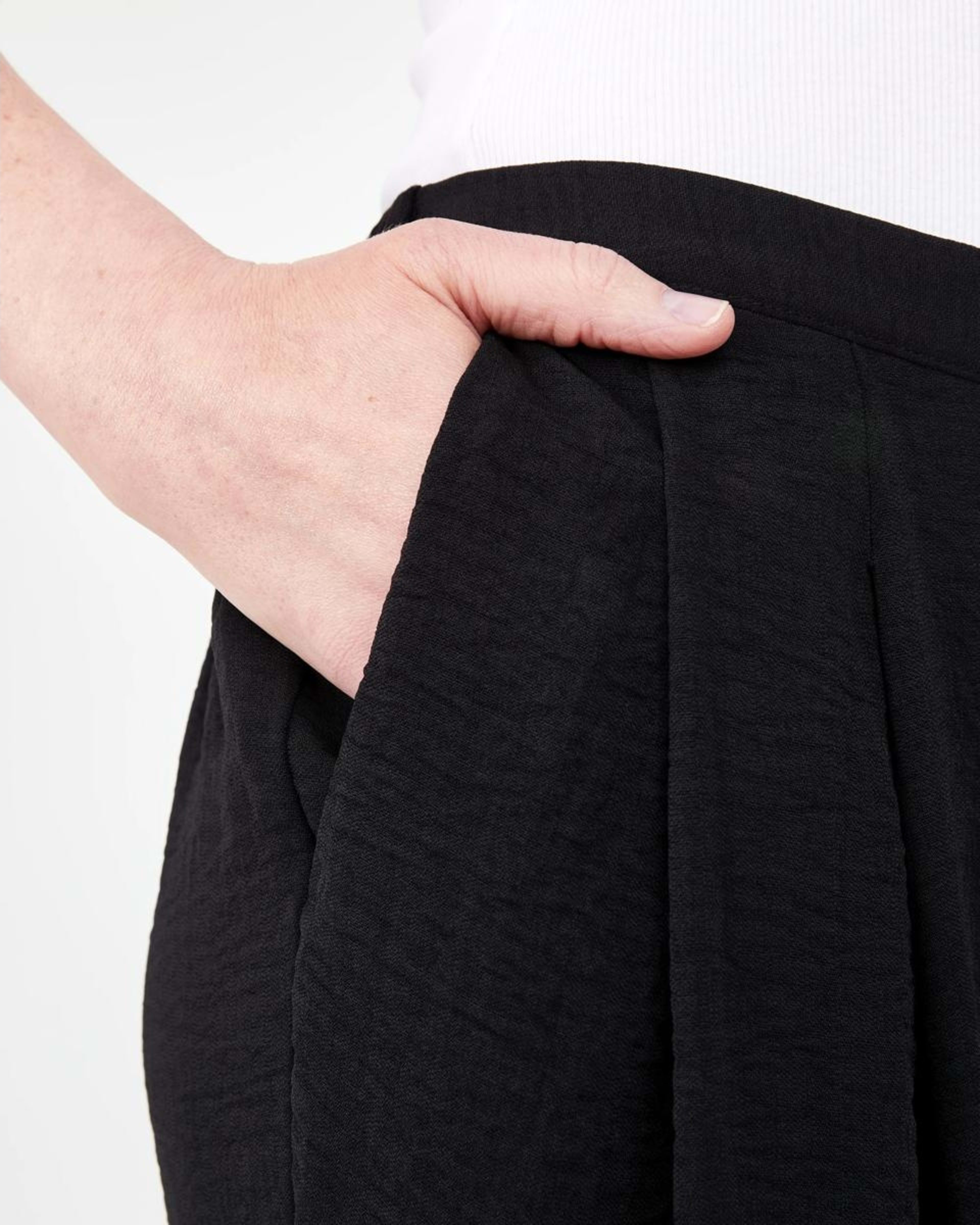 5 Smart Palazzo Pants Black, 5 of 5