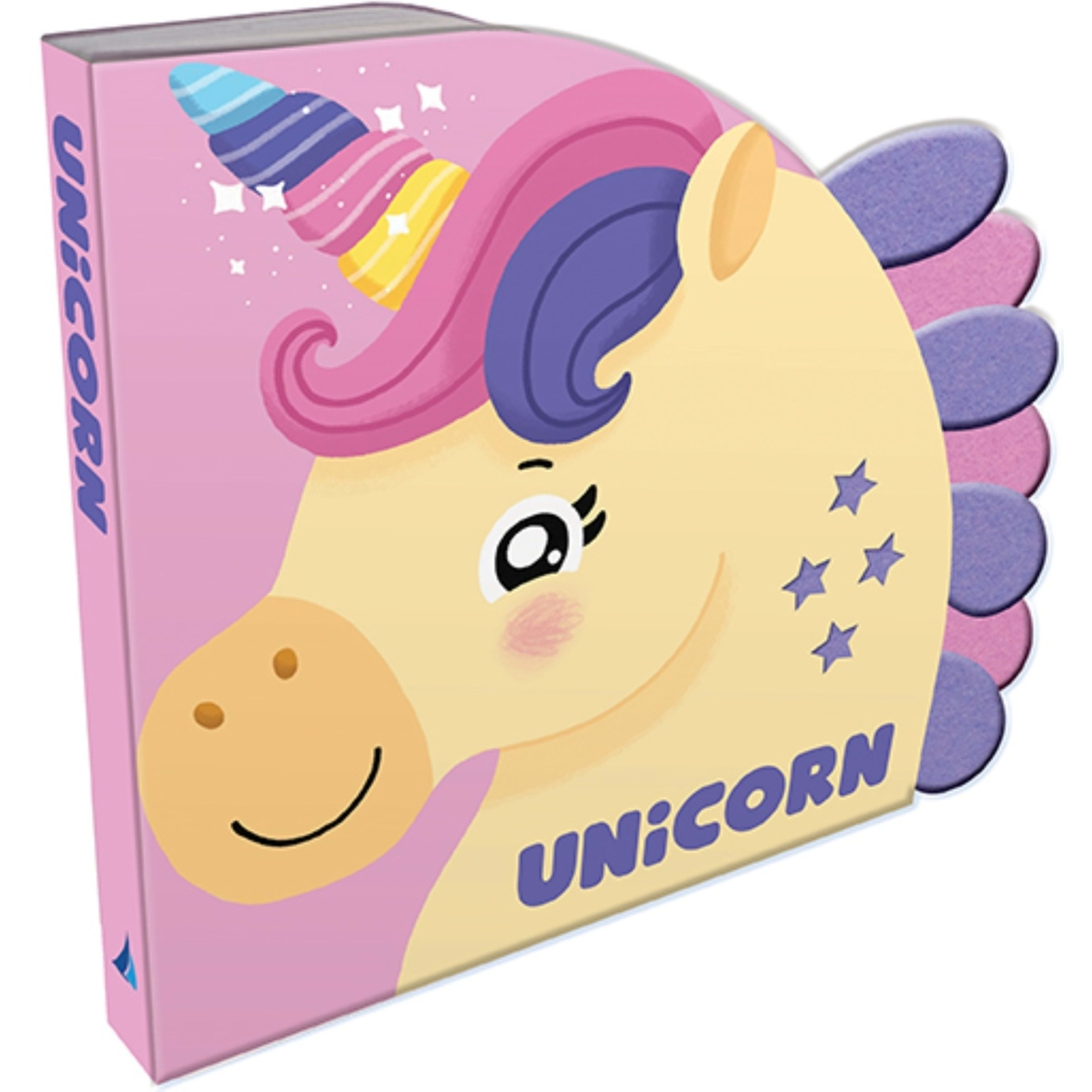 1 Unicorn Shaped Felt Book