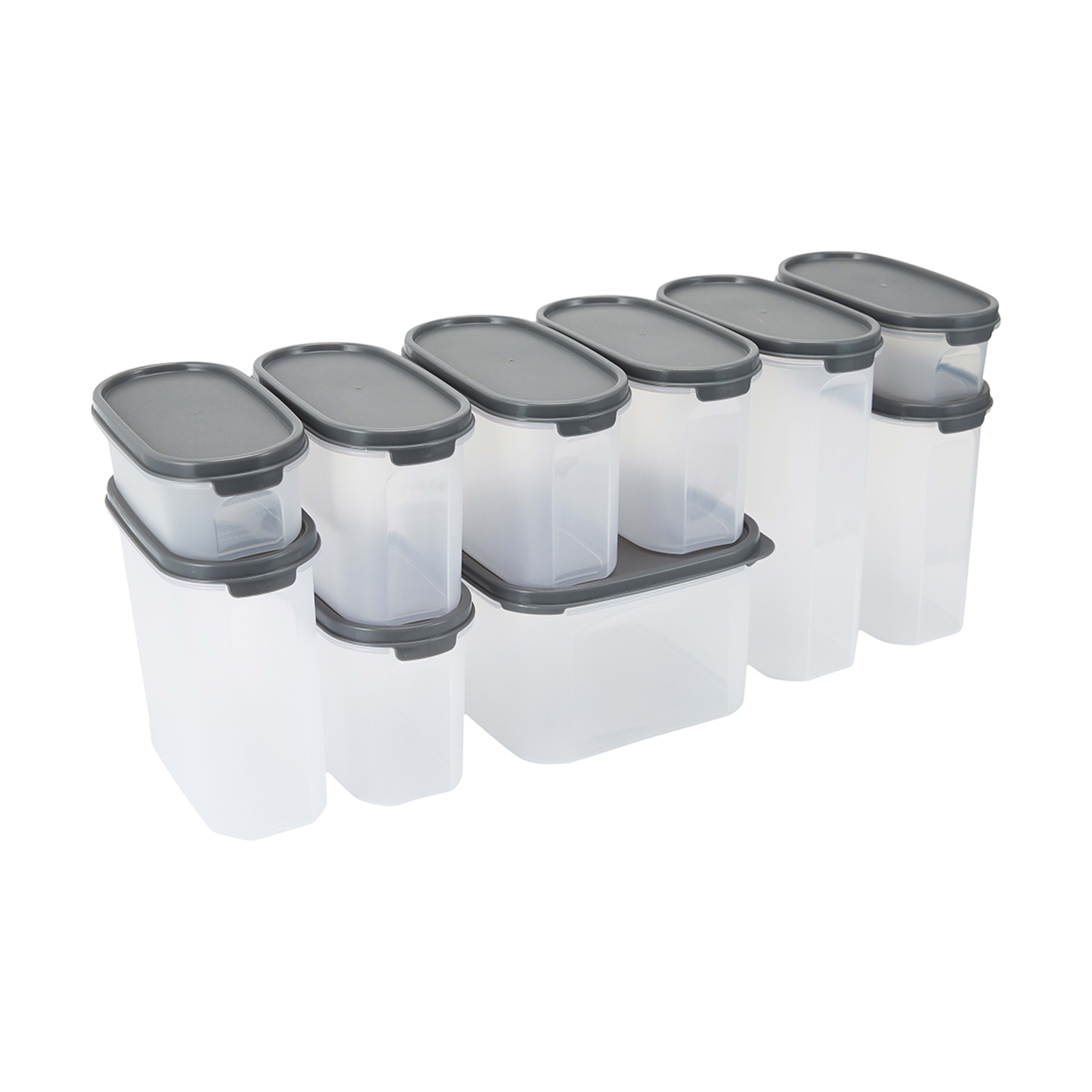 10 Piece Dry Food Storage Set Kmart