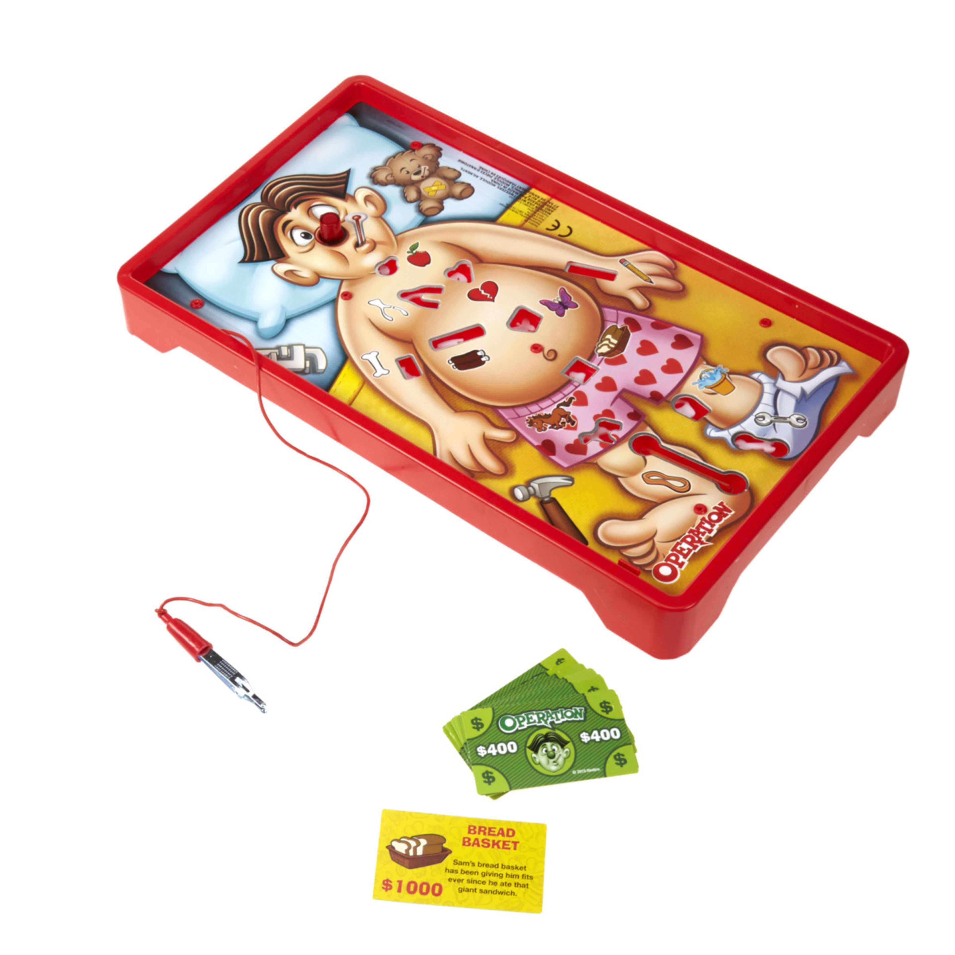 3 Classic Operation Electronic Board Game with Cards, 3 of 7