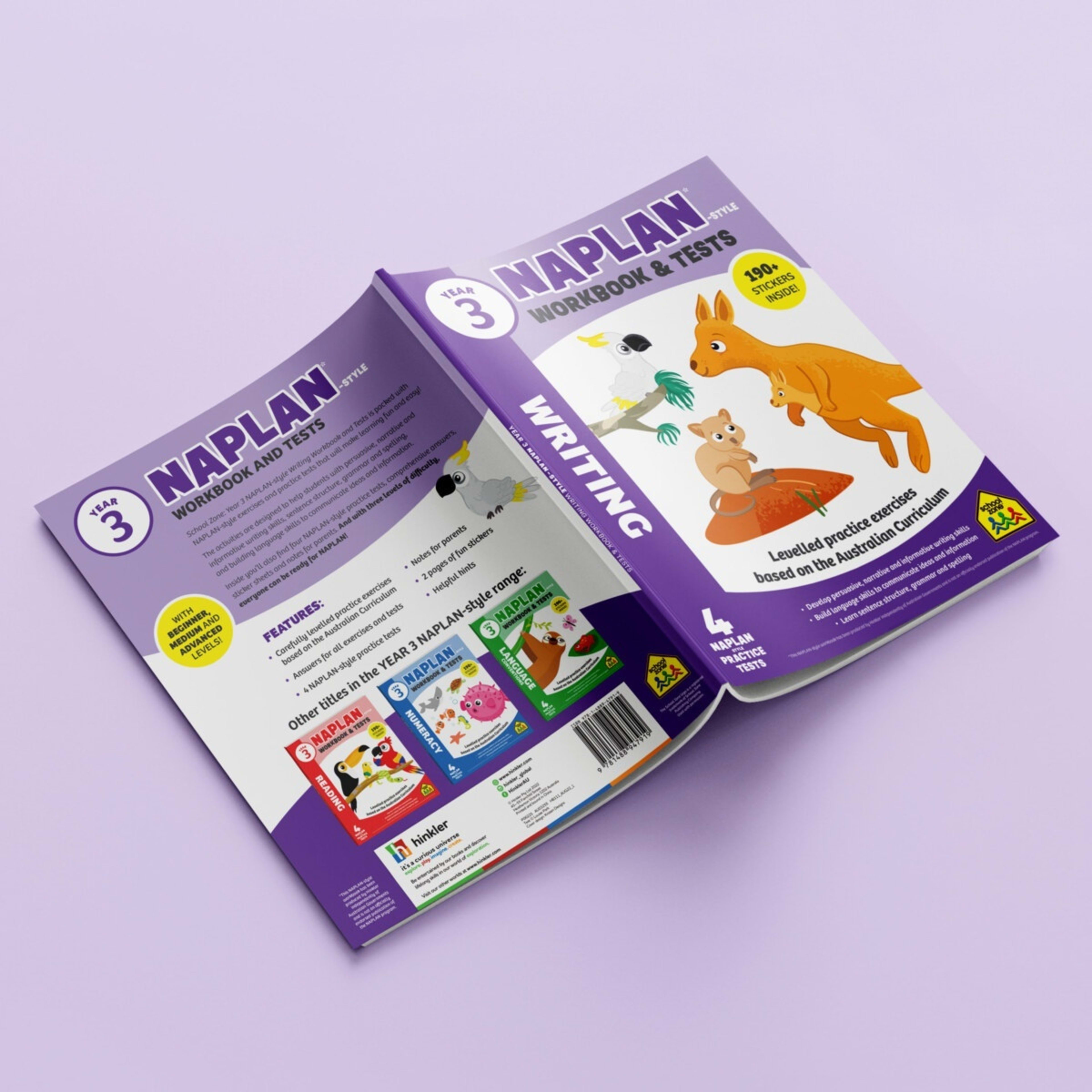 5 Year 3 Naplan-Style Workbook and Tests: Writing - Book, 5 of 5