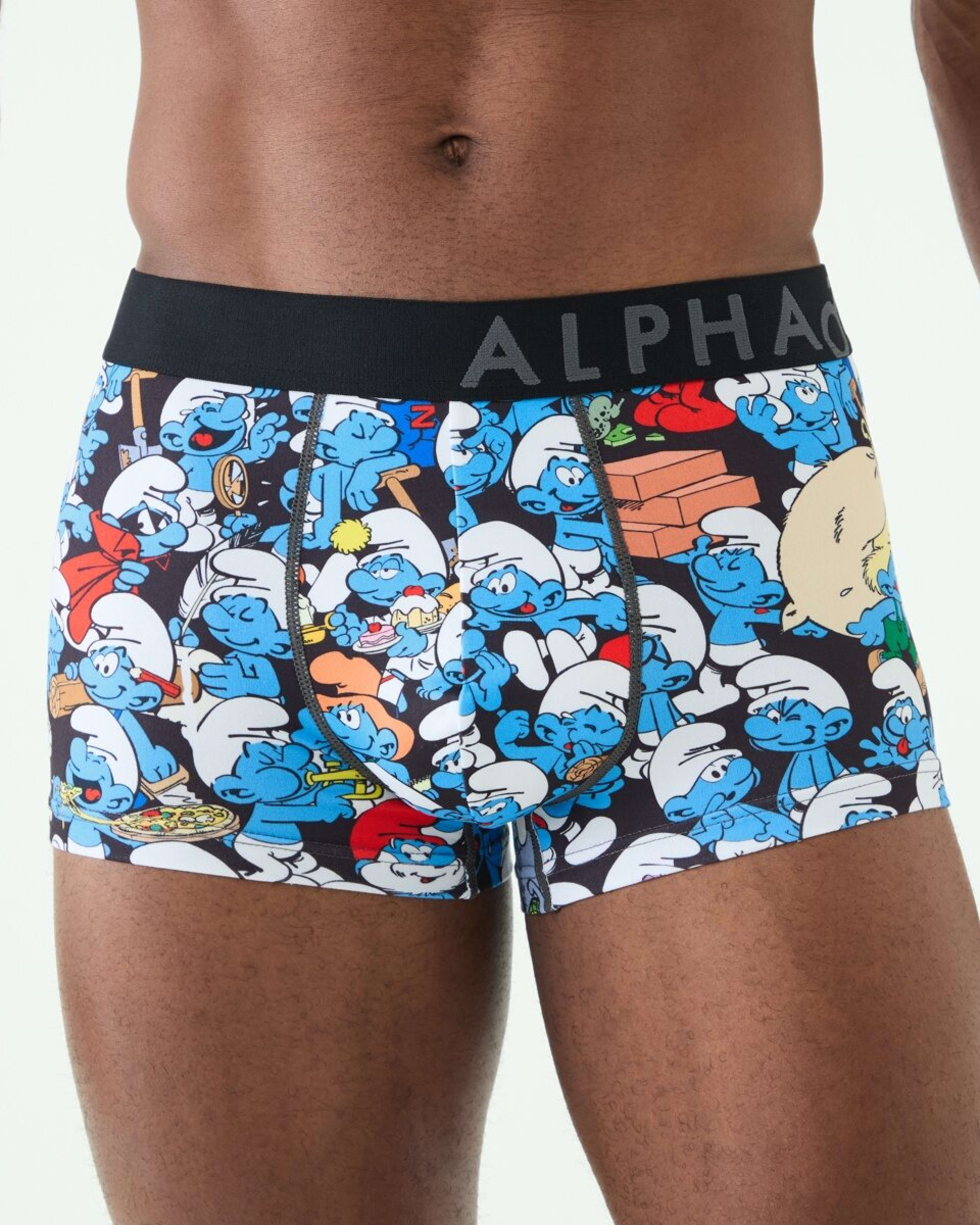 1 License Print Trunks Smurfs