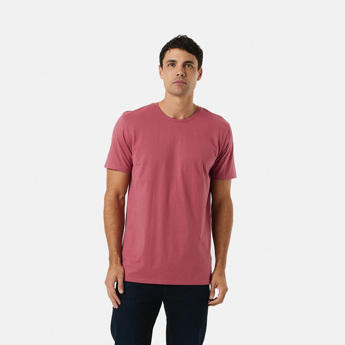 Whsk Rose Australian Cotton Crew Neck T shirt