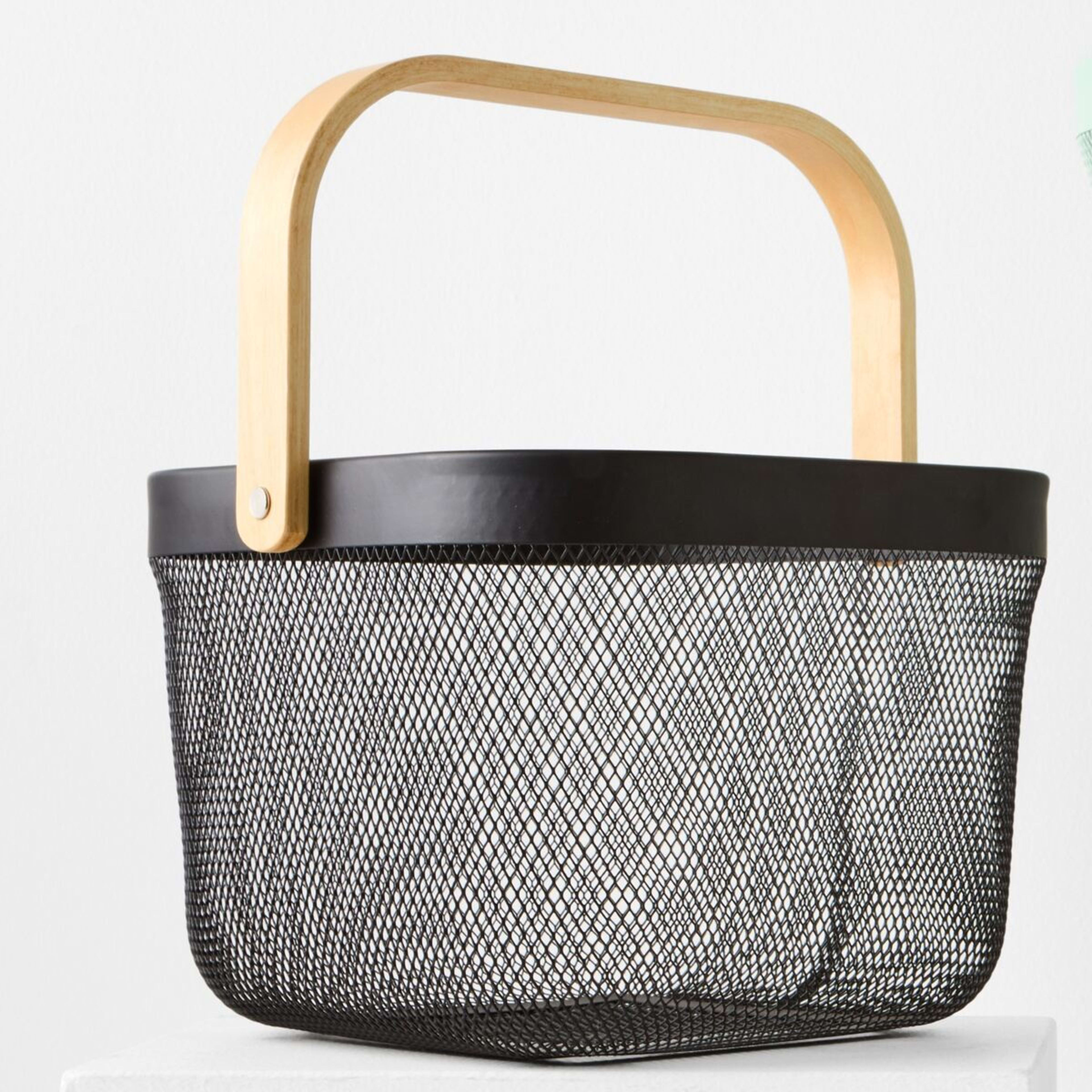 8 Mesh Basket - Black, 8 of 8