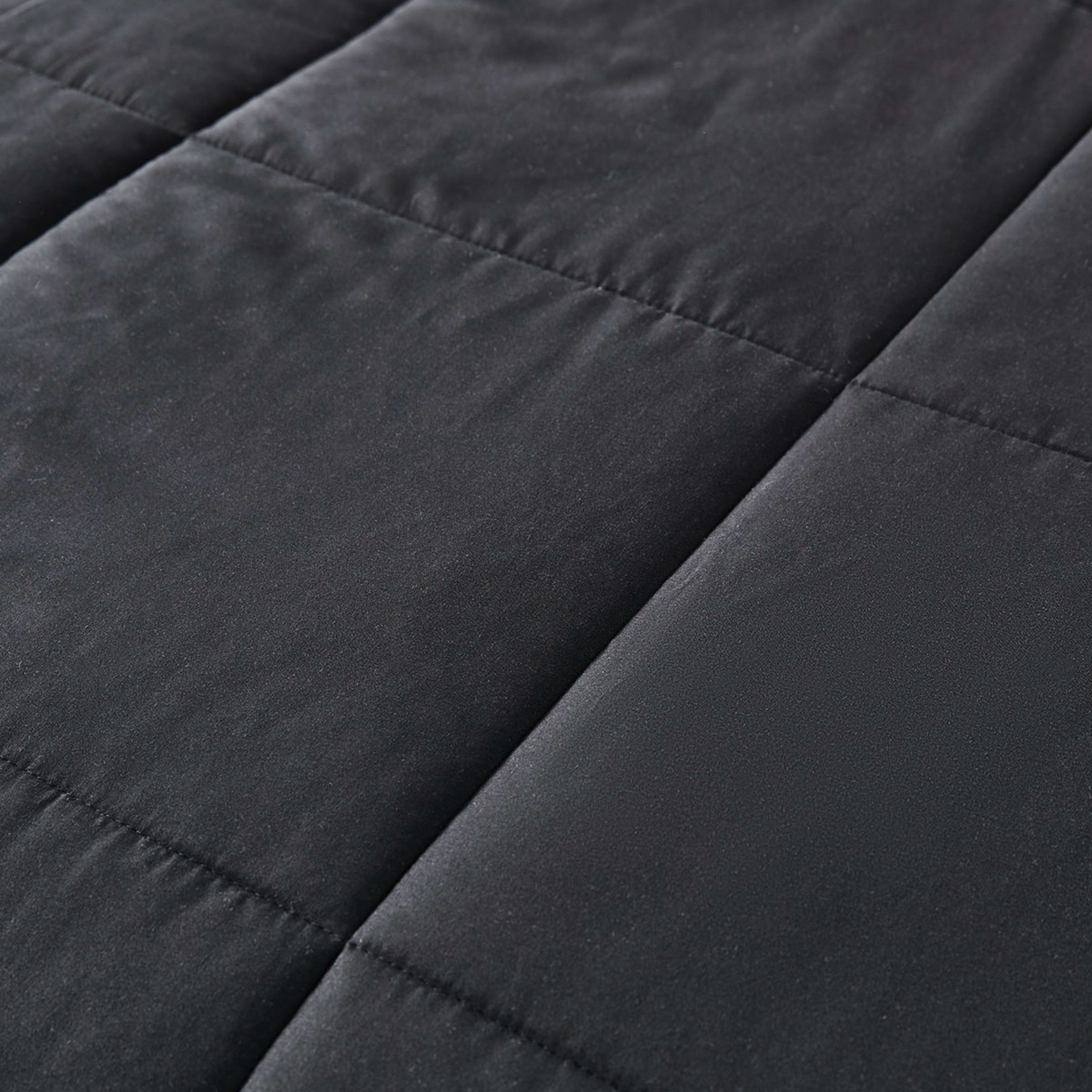 5 Reversible Comforter Set - Queen Bed, Black, 5 of 6