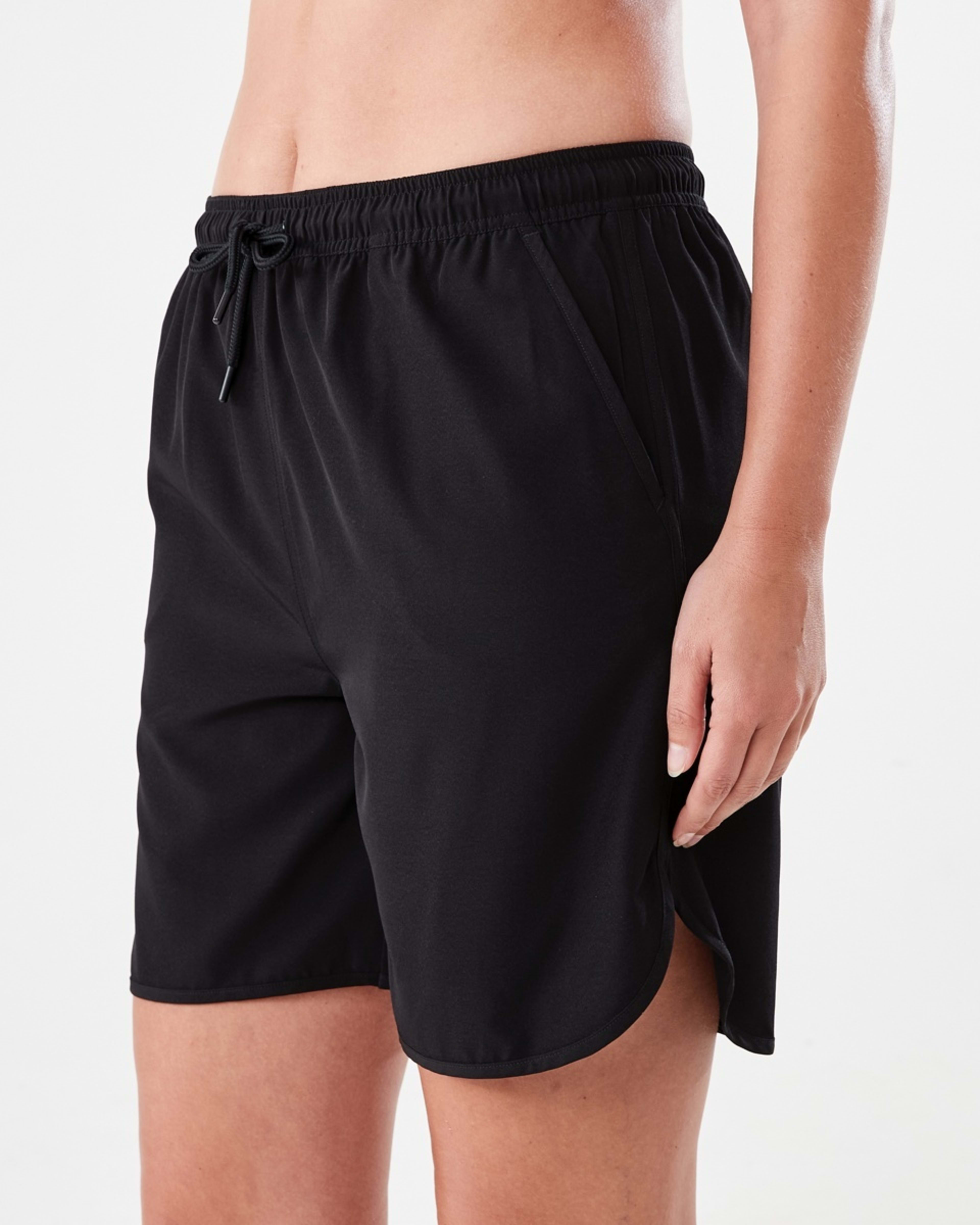 2 Mid Length Boardshorts BLACK, 2 of 7