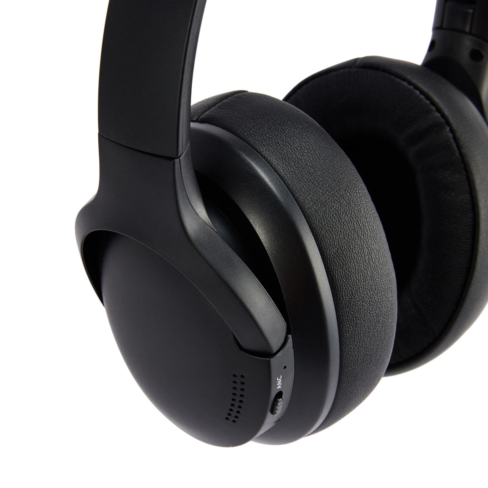 Bluetooth OverEar Noise Cancelling Headphones Black Kmart