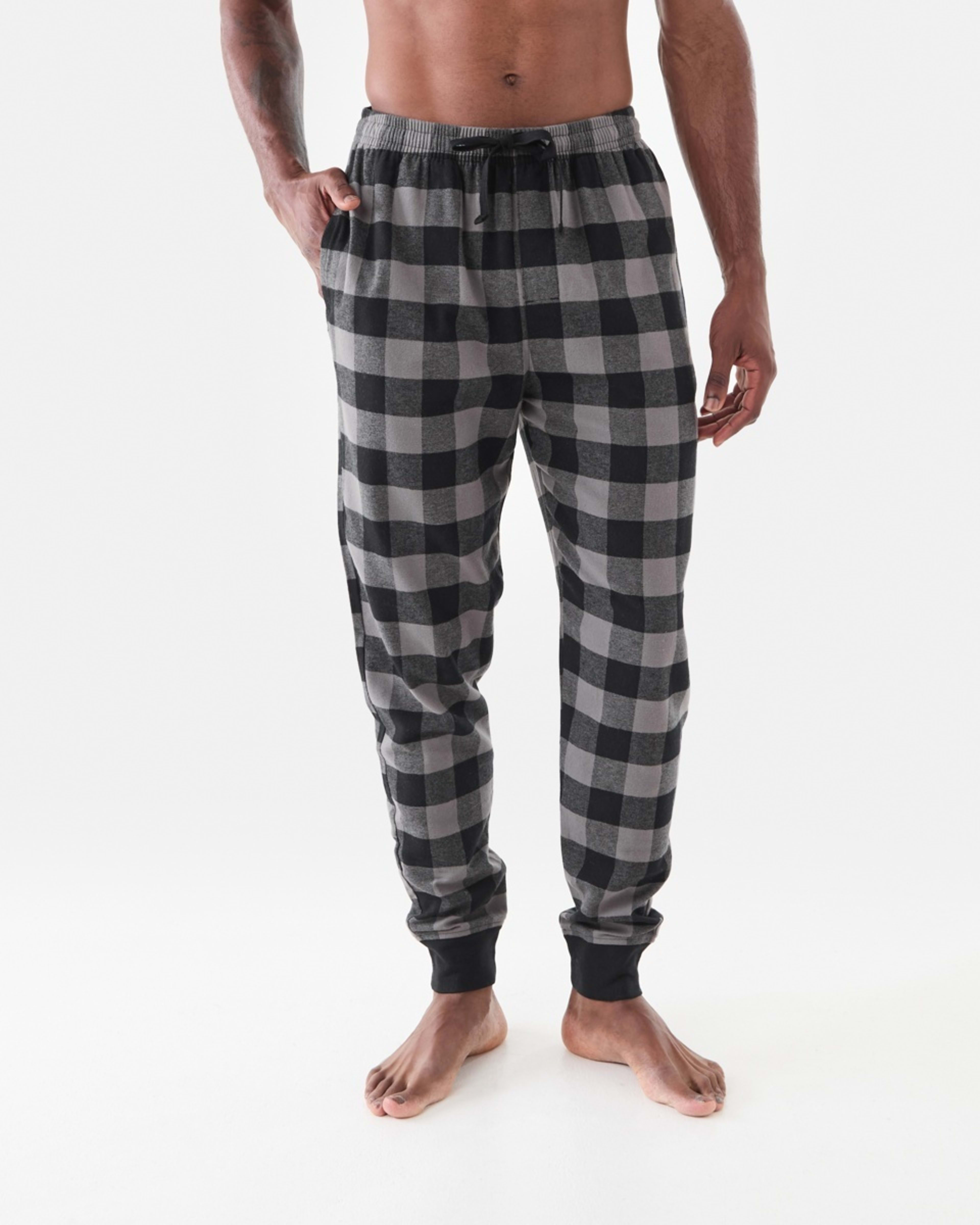 1 Brushed Twill Joggers Blkbuffalo
