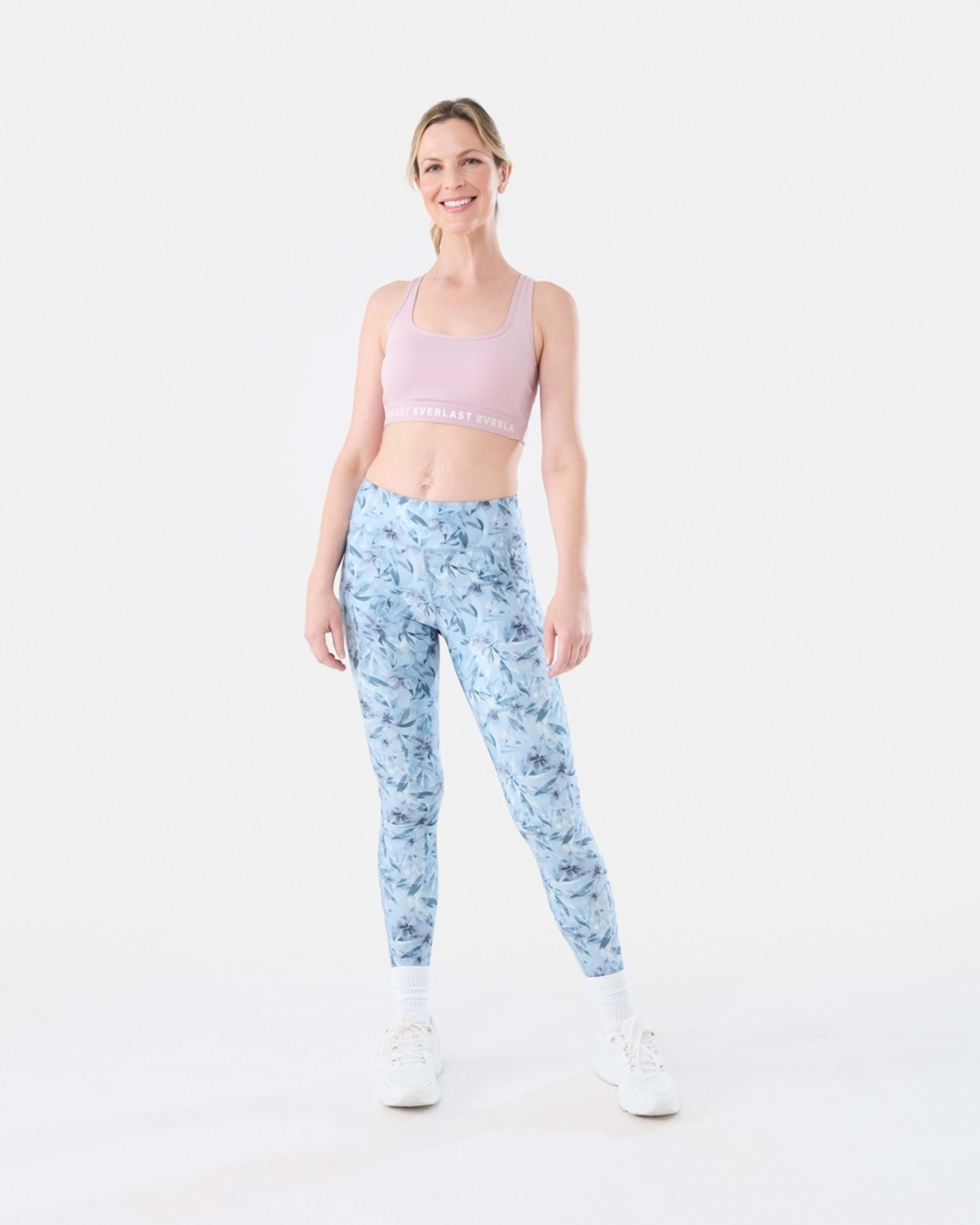 7 Everlast Womens Racer Back Crop Top EVERLAST ROSE BLUSH, 7 of 7