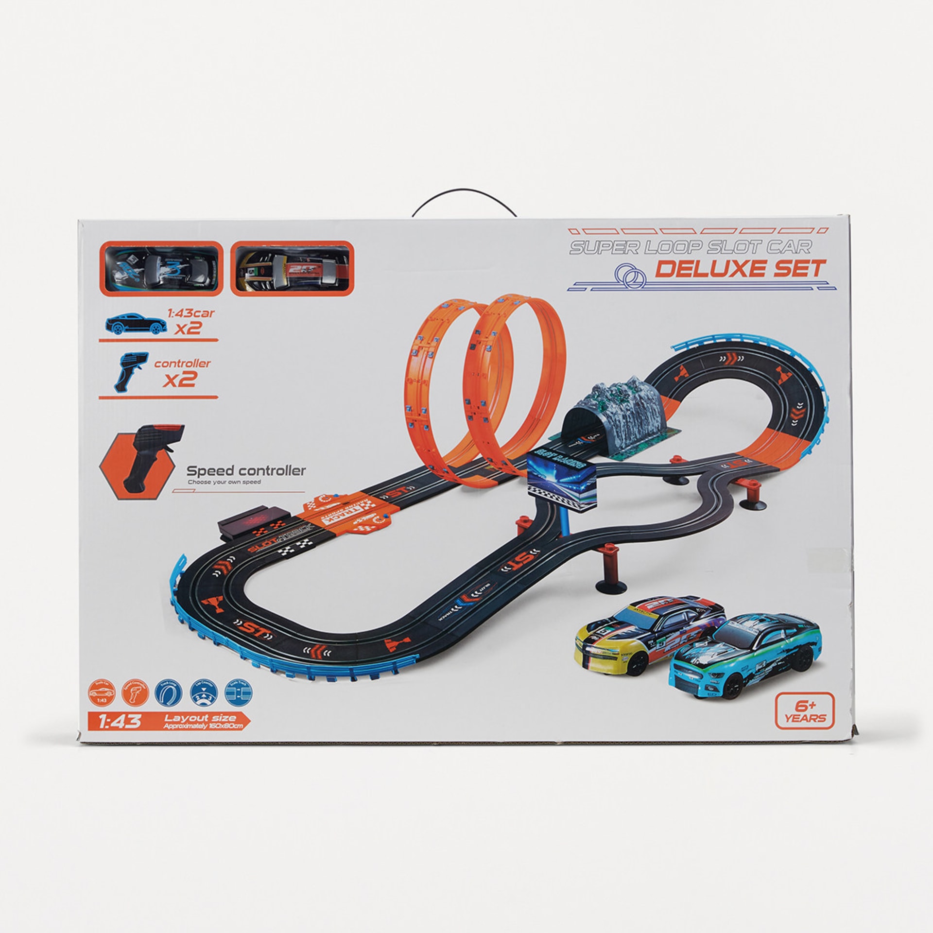 Super Loop Slot Car Deluxe Set Kmart