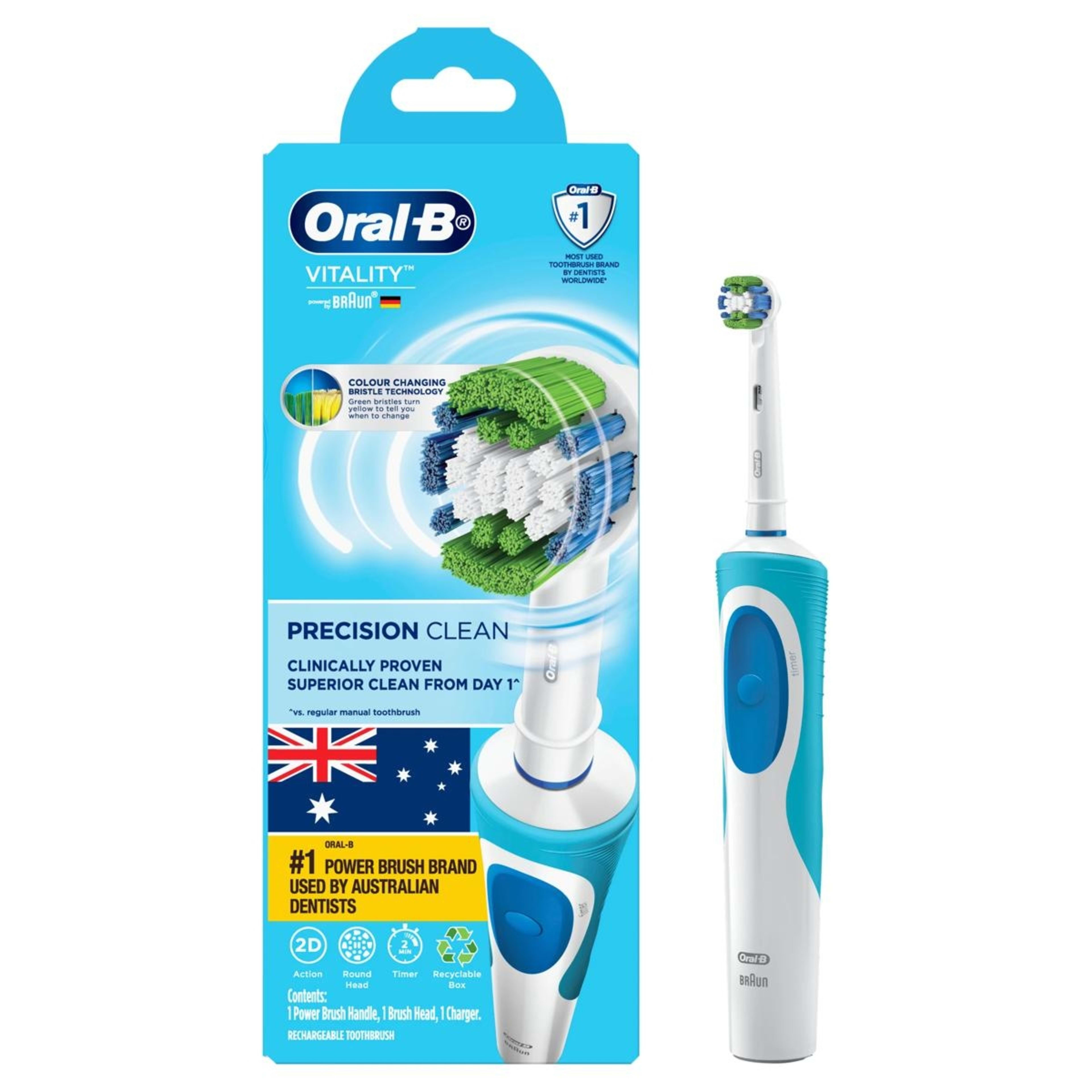4 Oral-B Vitality Precision Clean Electric Toothbrush, 4 of 10