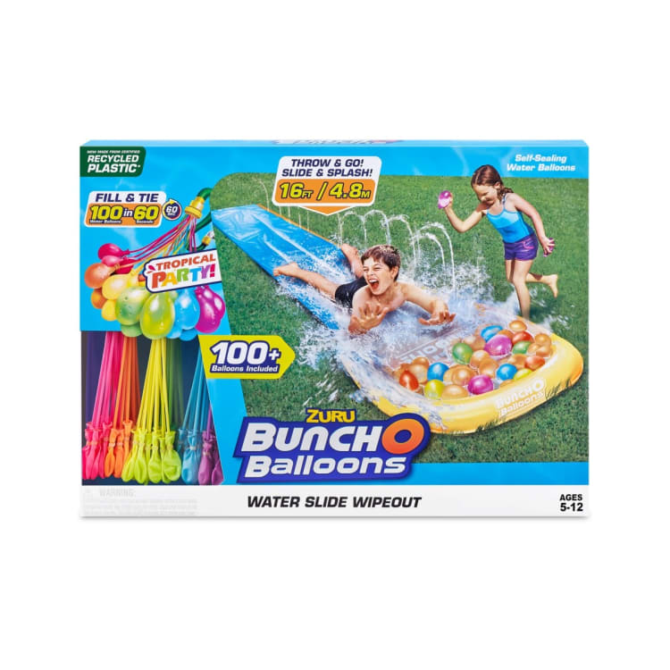 Zuru Bunch O Balloons Water Slide Wipeout and SelfSealing Water