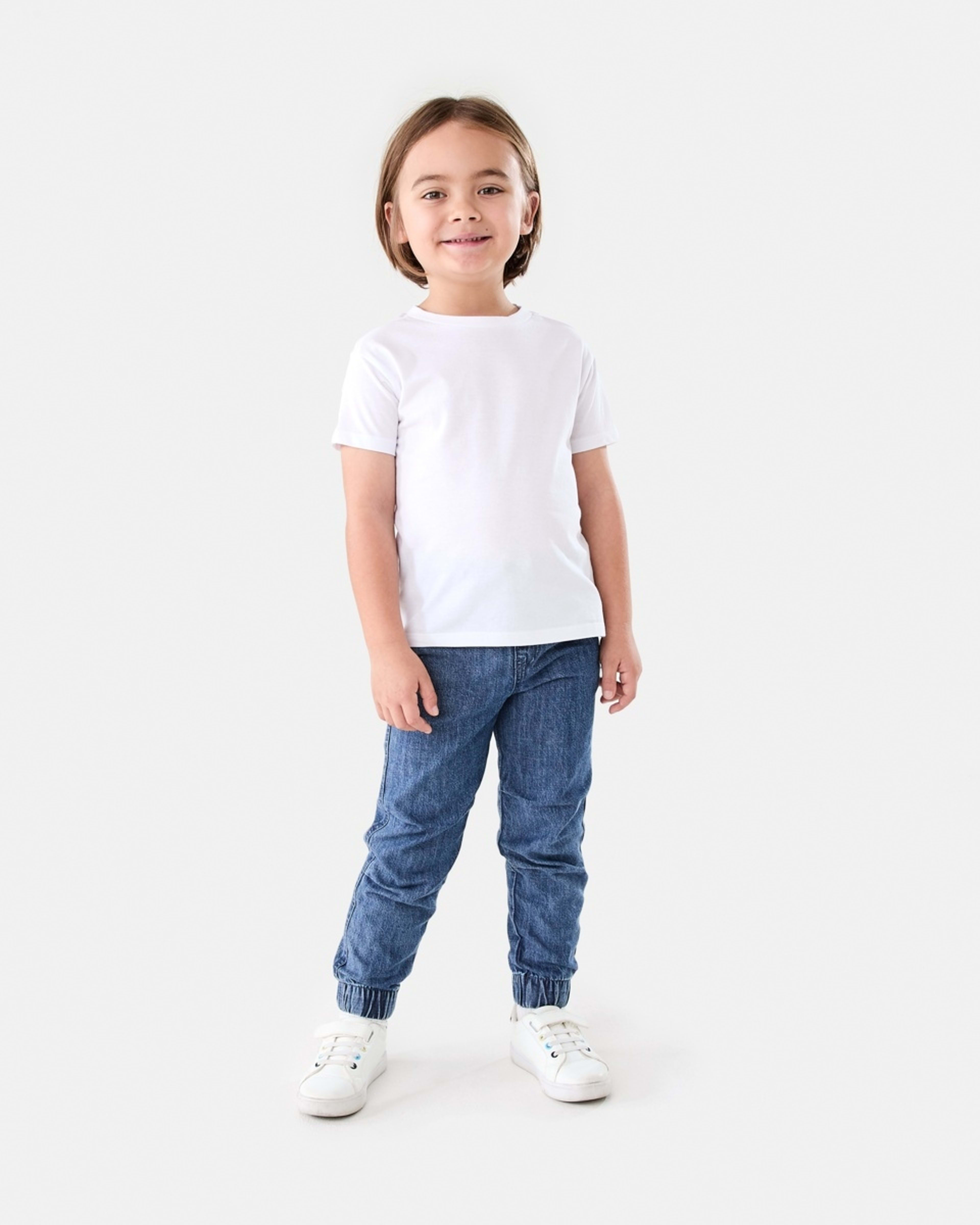 5 Plain T-shirt WHITE, 5 of 6