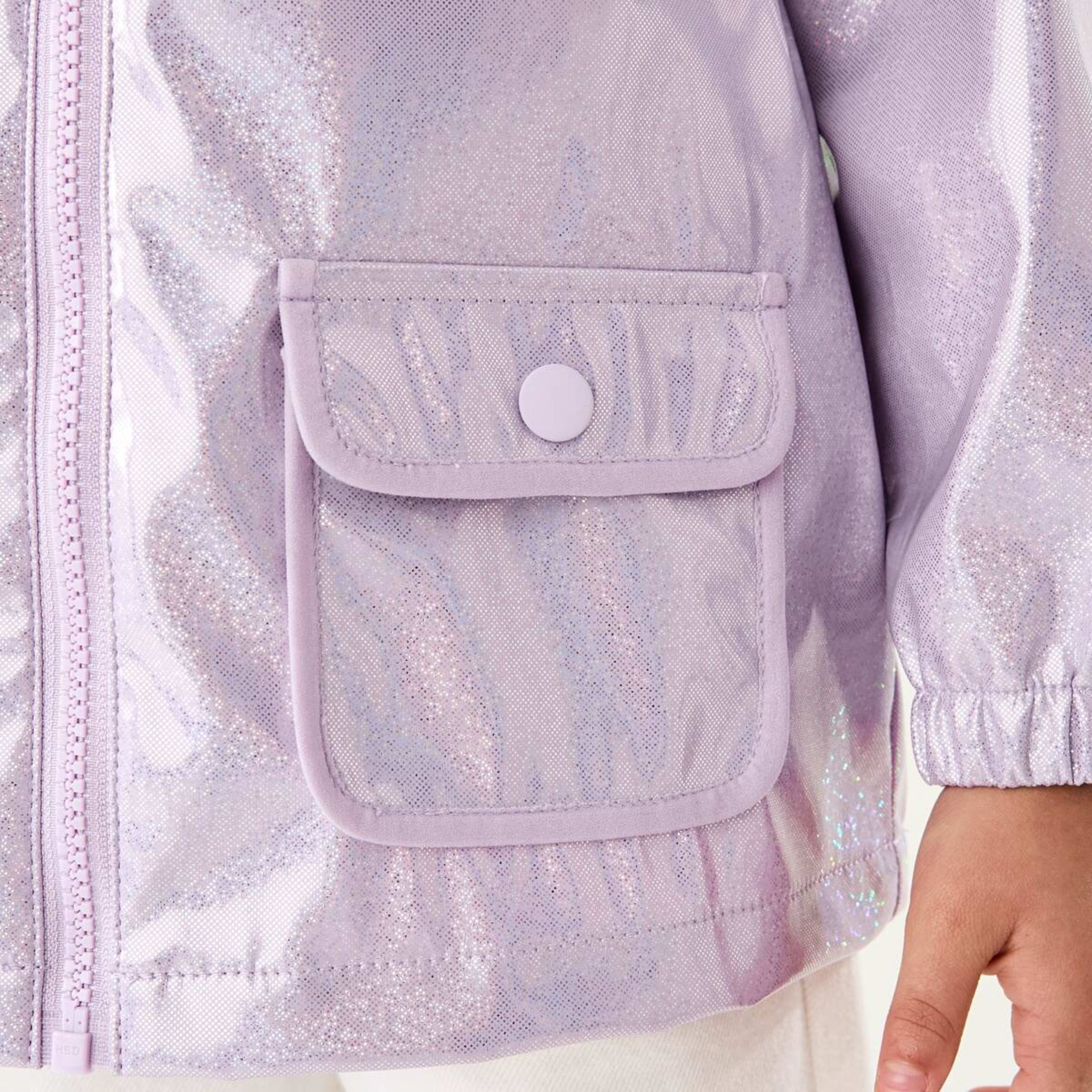 5 Sparkle Rain Coat Sparkle Lilac, 5 of 10