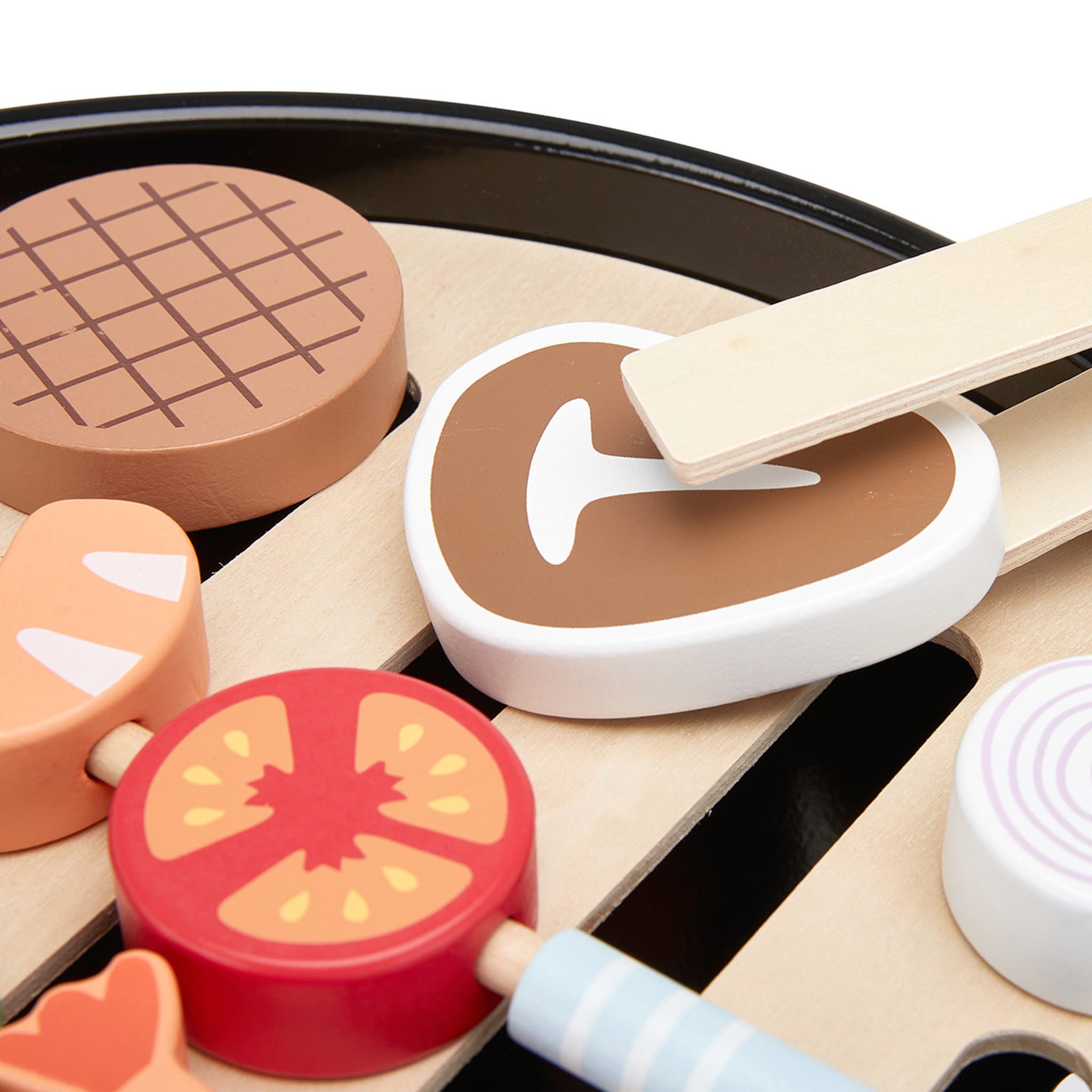 13 Piece Wooden BBQ Playset Kmart