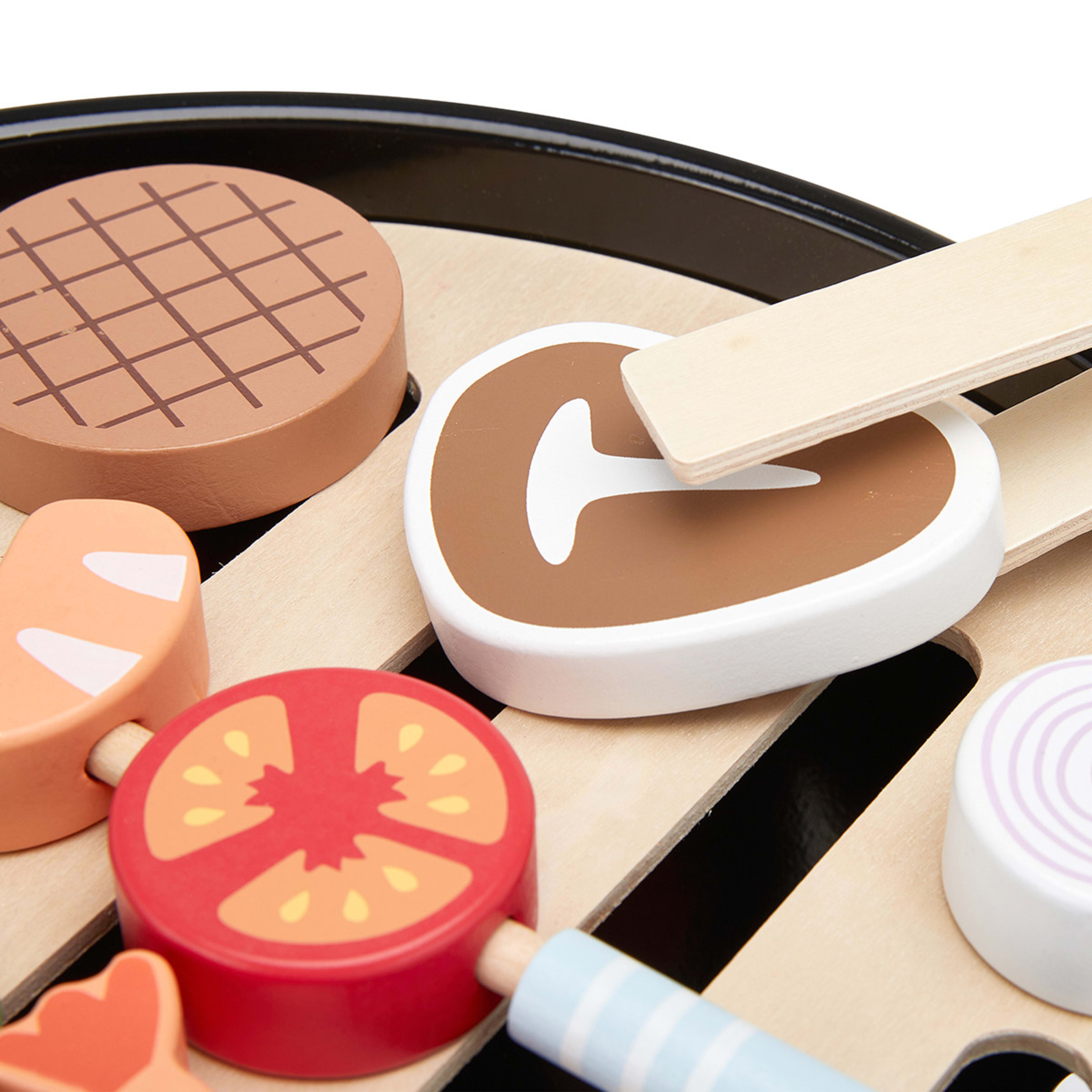 13 Piece Wooden BBQ Playset Kmart