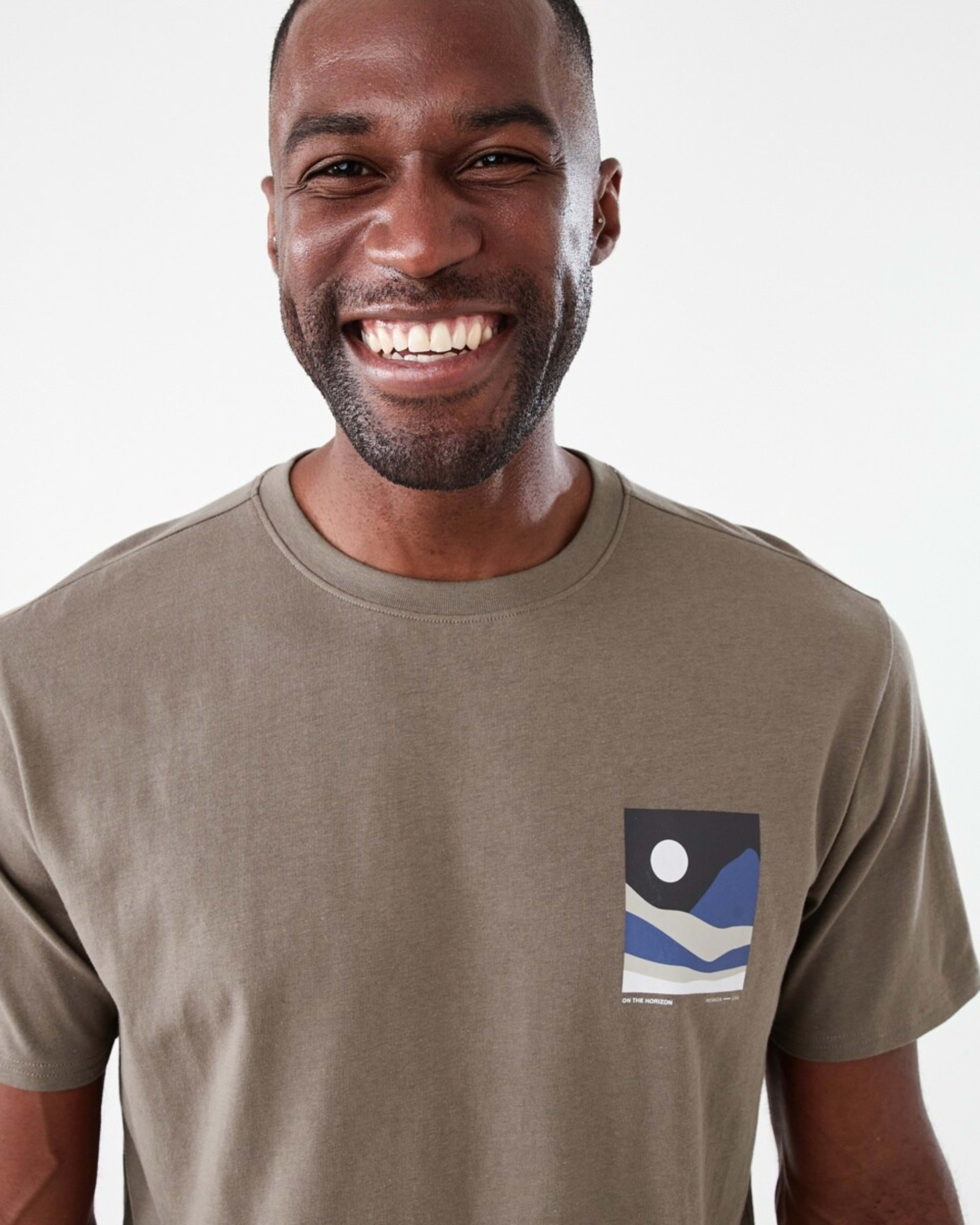 4 Print T-shirt Brn Eagle, 4 of 5