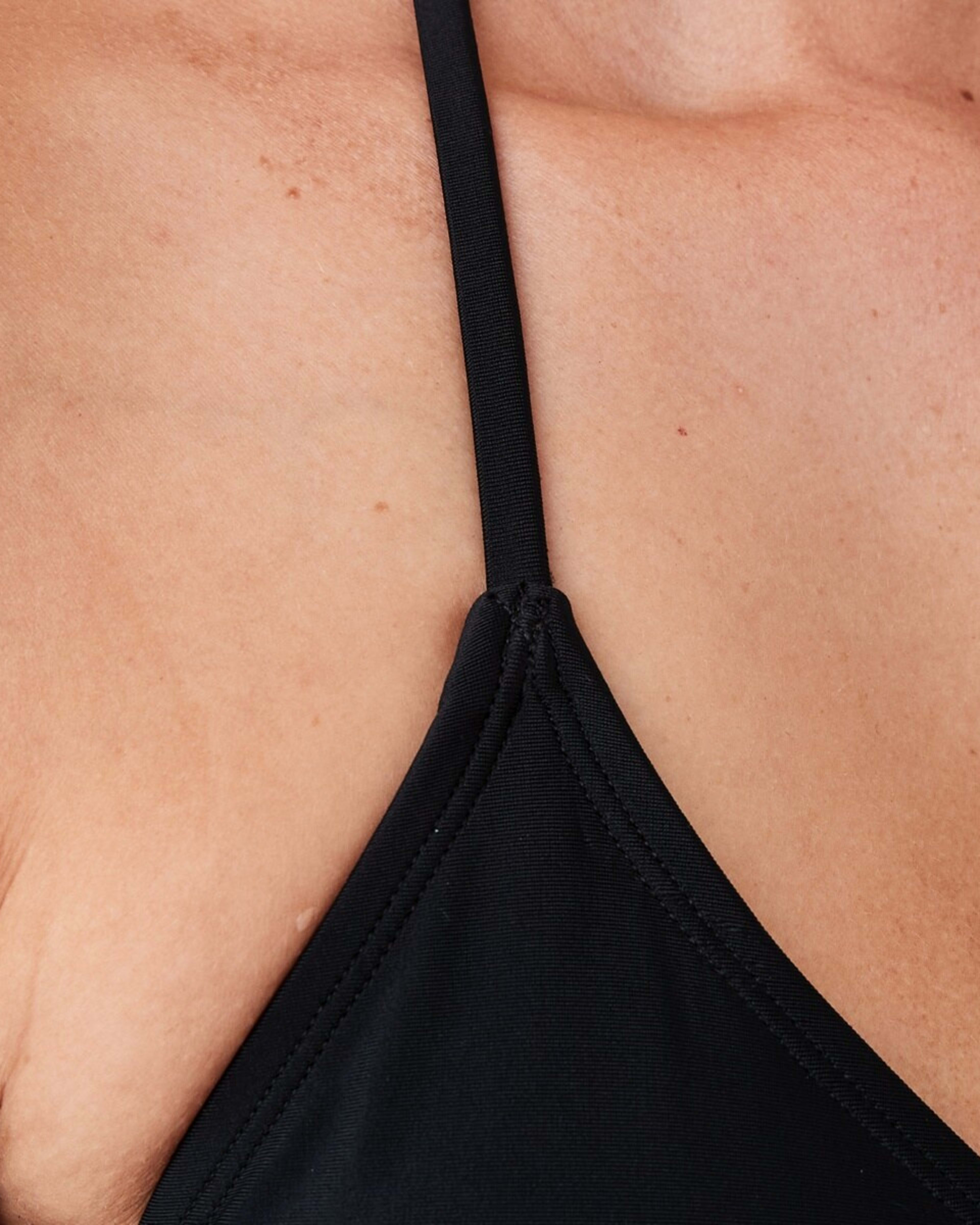 5 Slide Triangle Bikini Top BLACK, 5 of 8