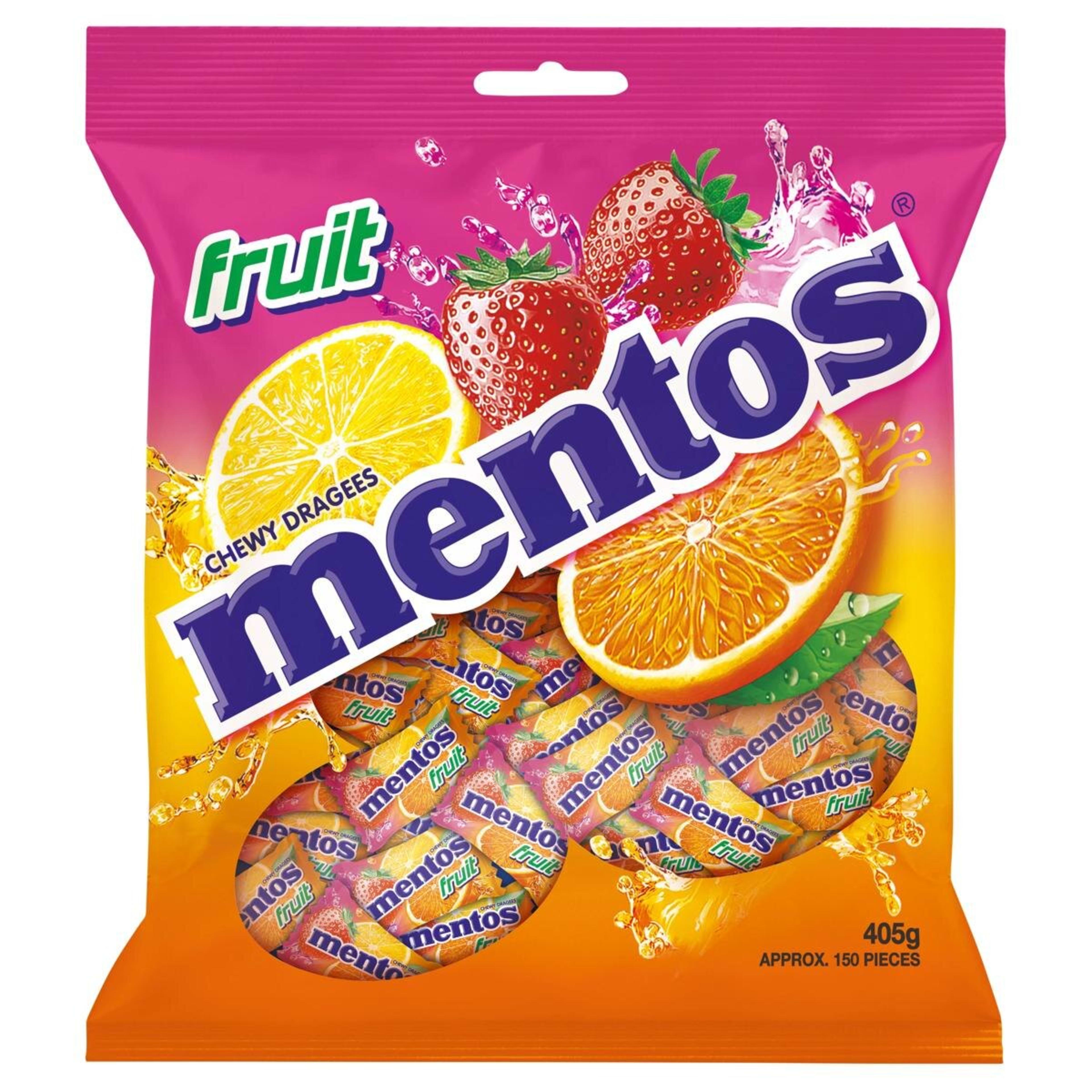 2 Mentos Fruit Bag 405g, 2 of 4