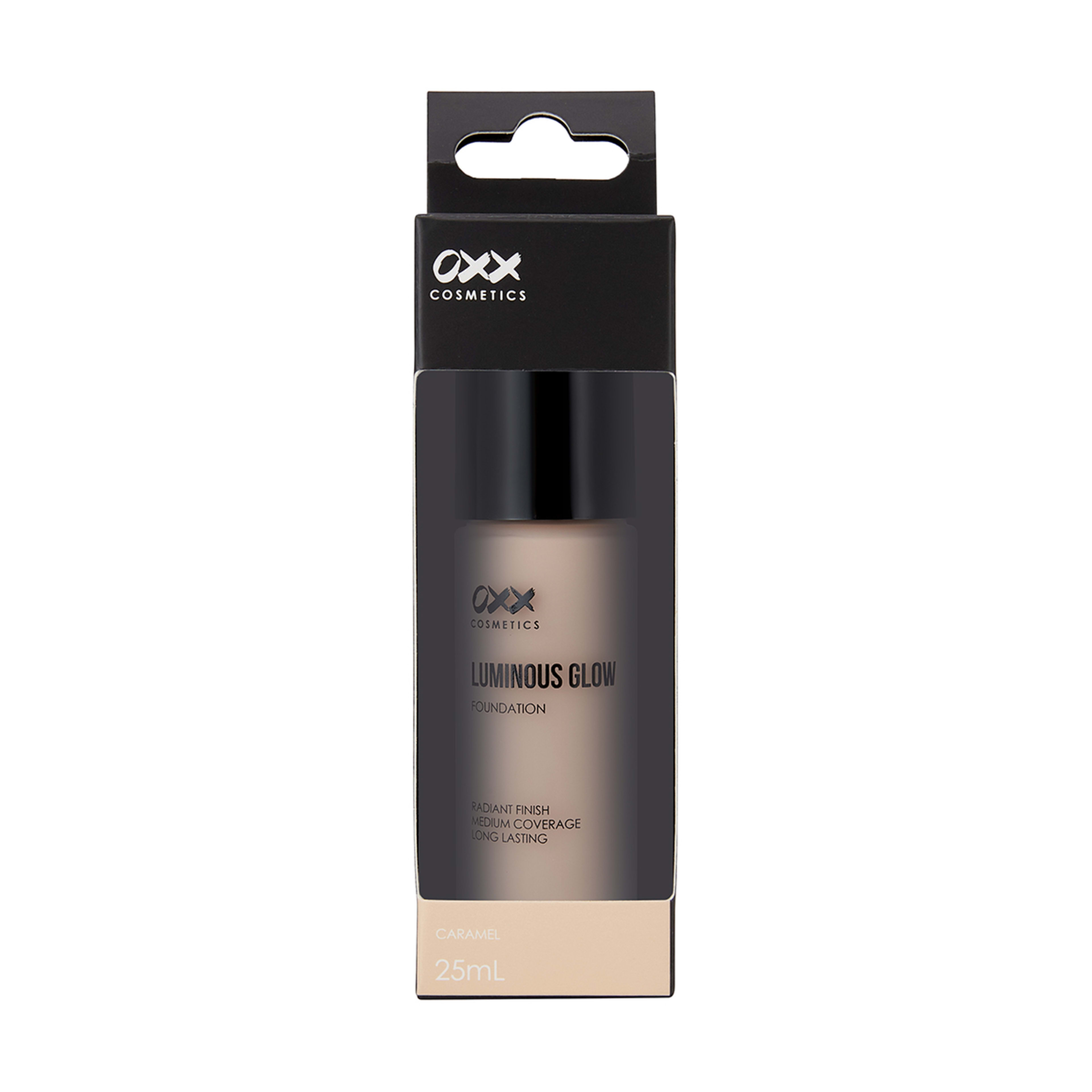 1 OXX Cosmetics Luminous Glow Foundation - Caramel