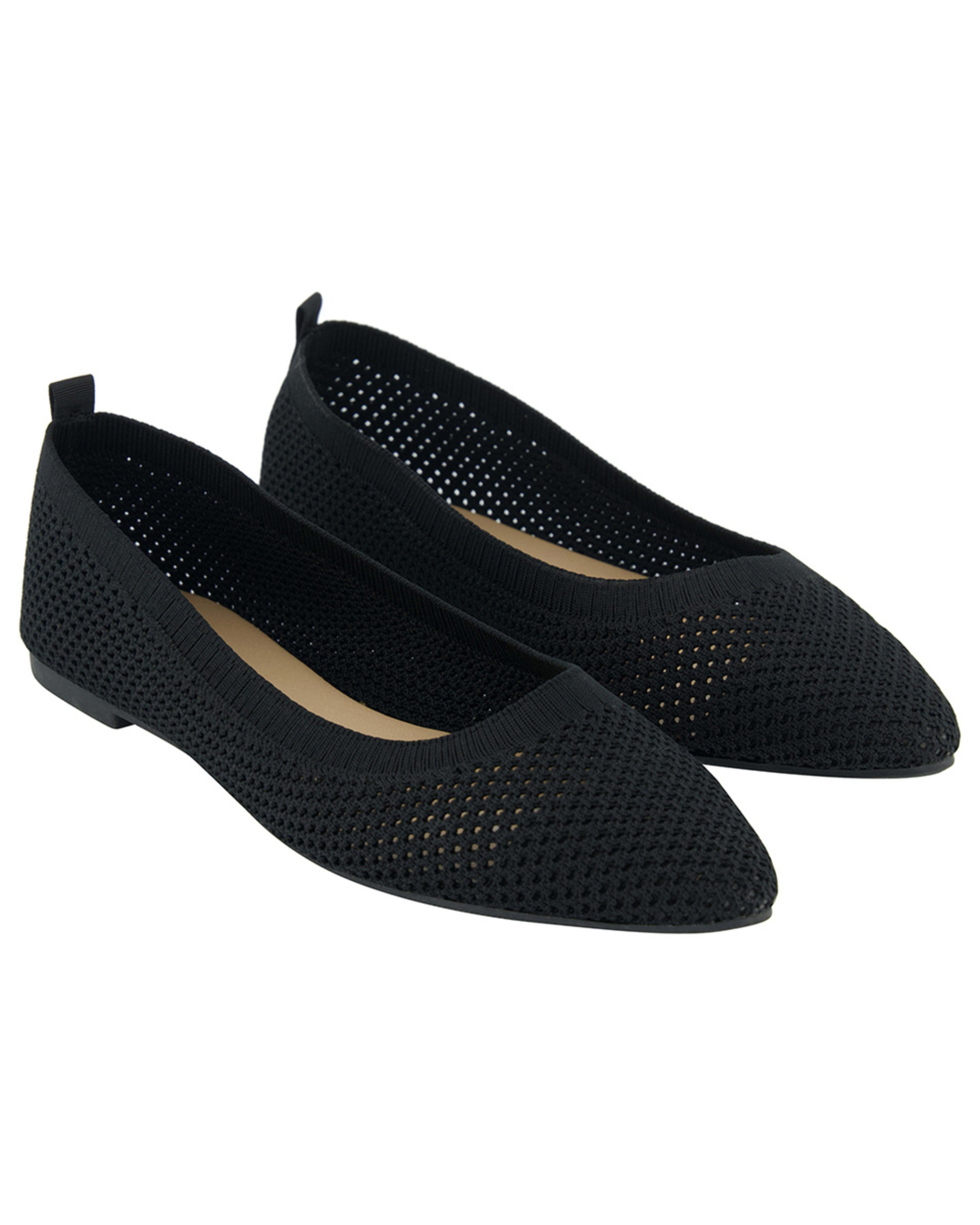 Pointed Toe Knit Flats - Kmart