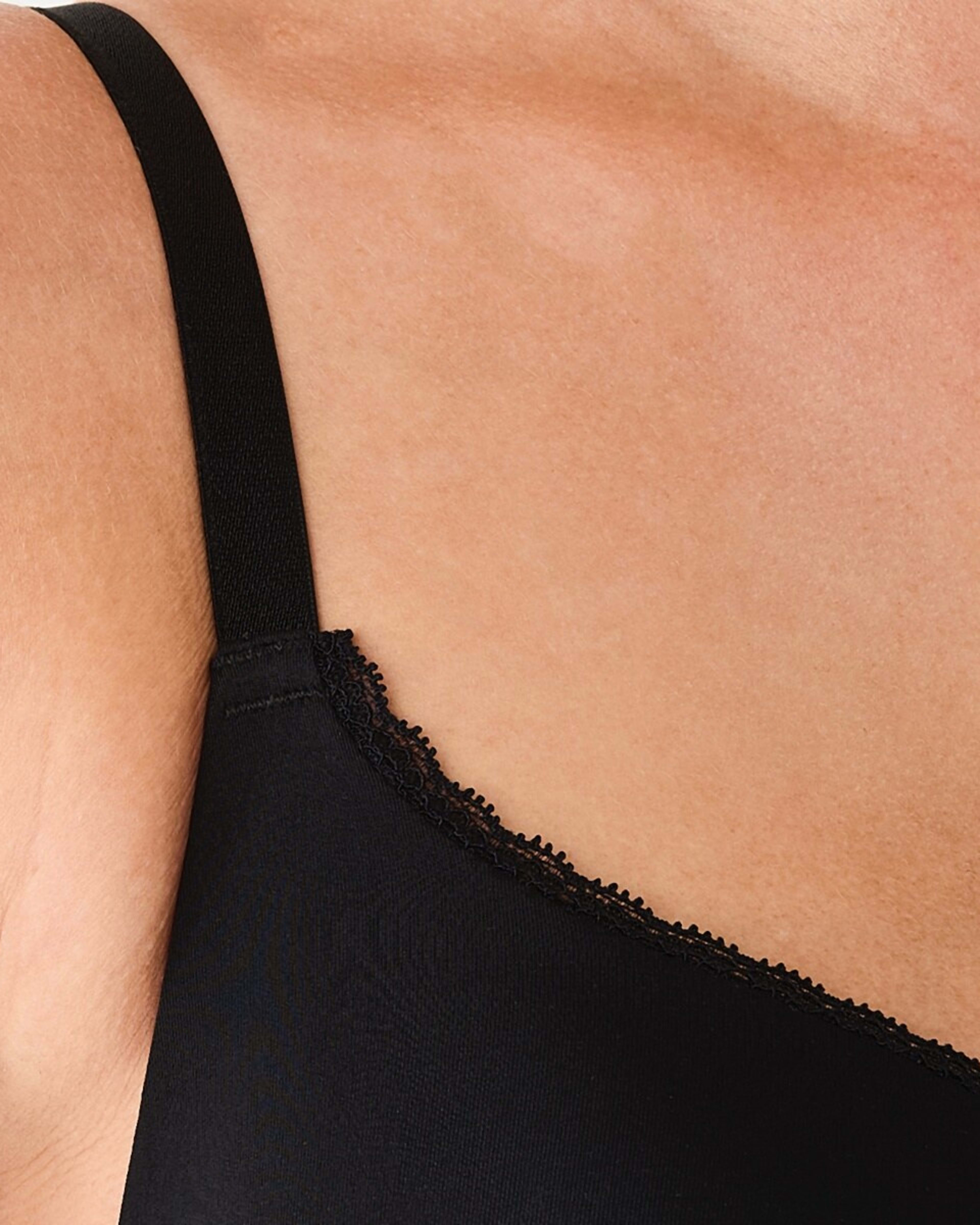 8 2 Pack T-shirt Bra SMALL DITSY WHITE, BLACK, 8 of 9