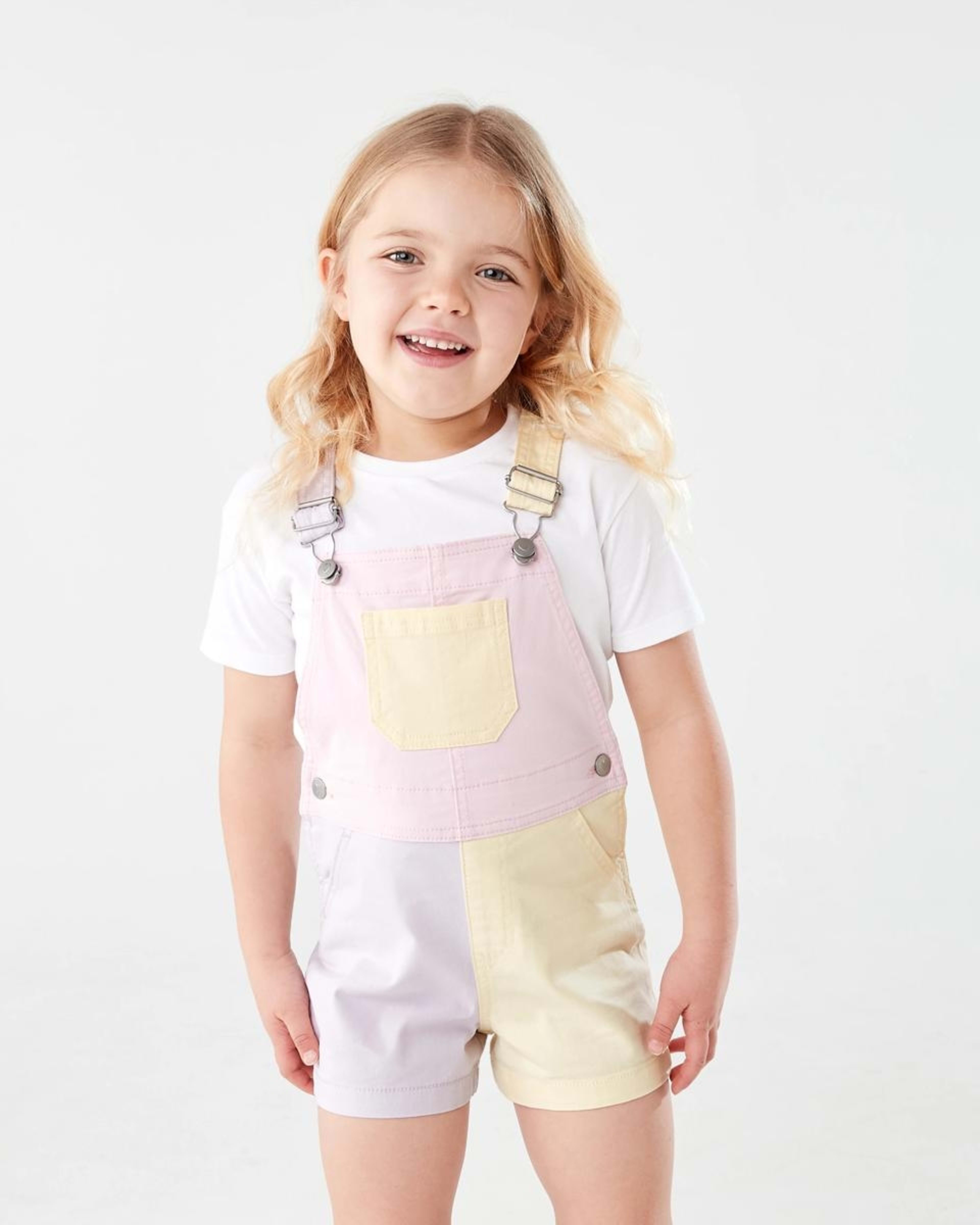 1 Dungarees COLOUR BLOCK
