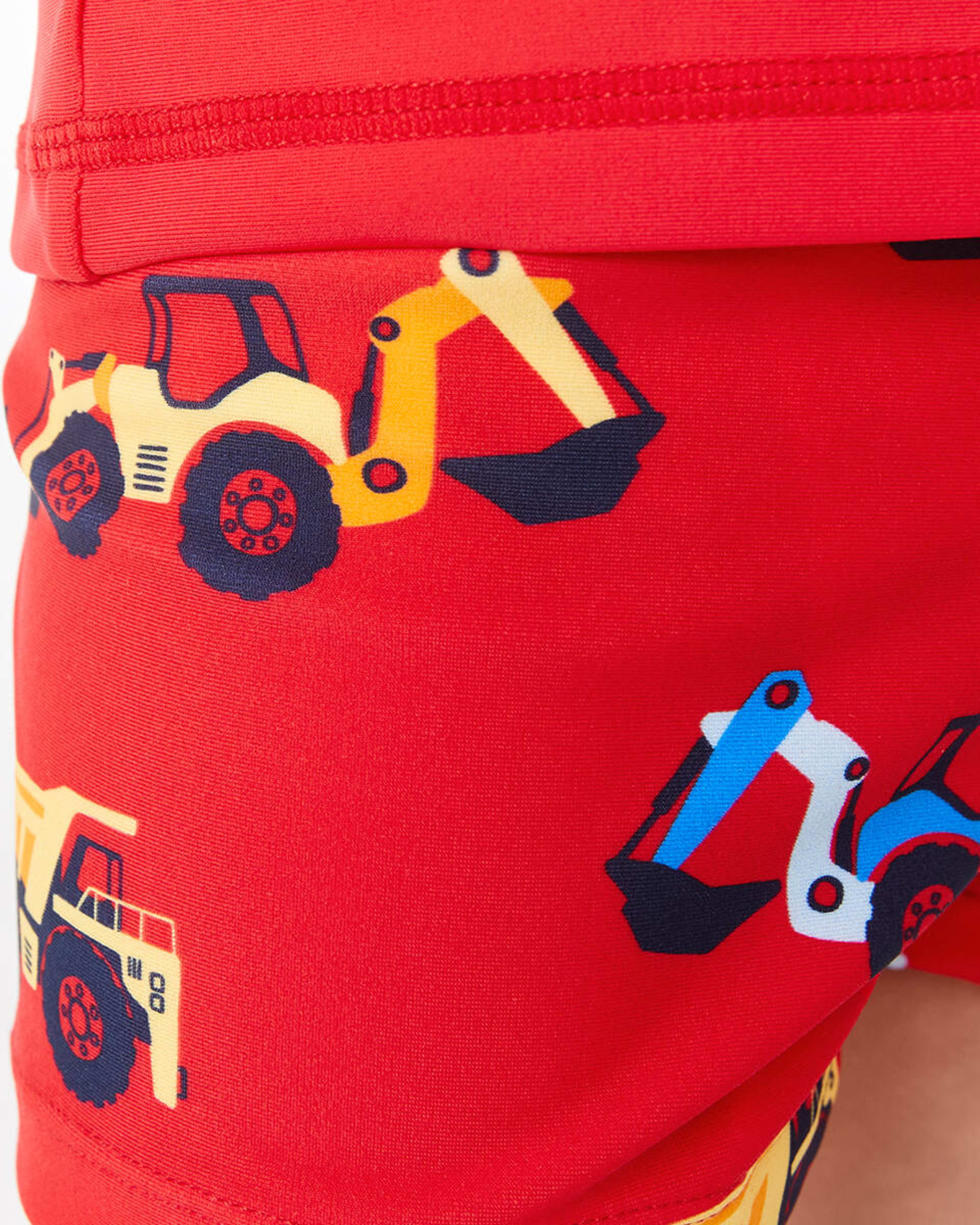 4 3 Piece Swim Set Flame Dig, 4 of 9