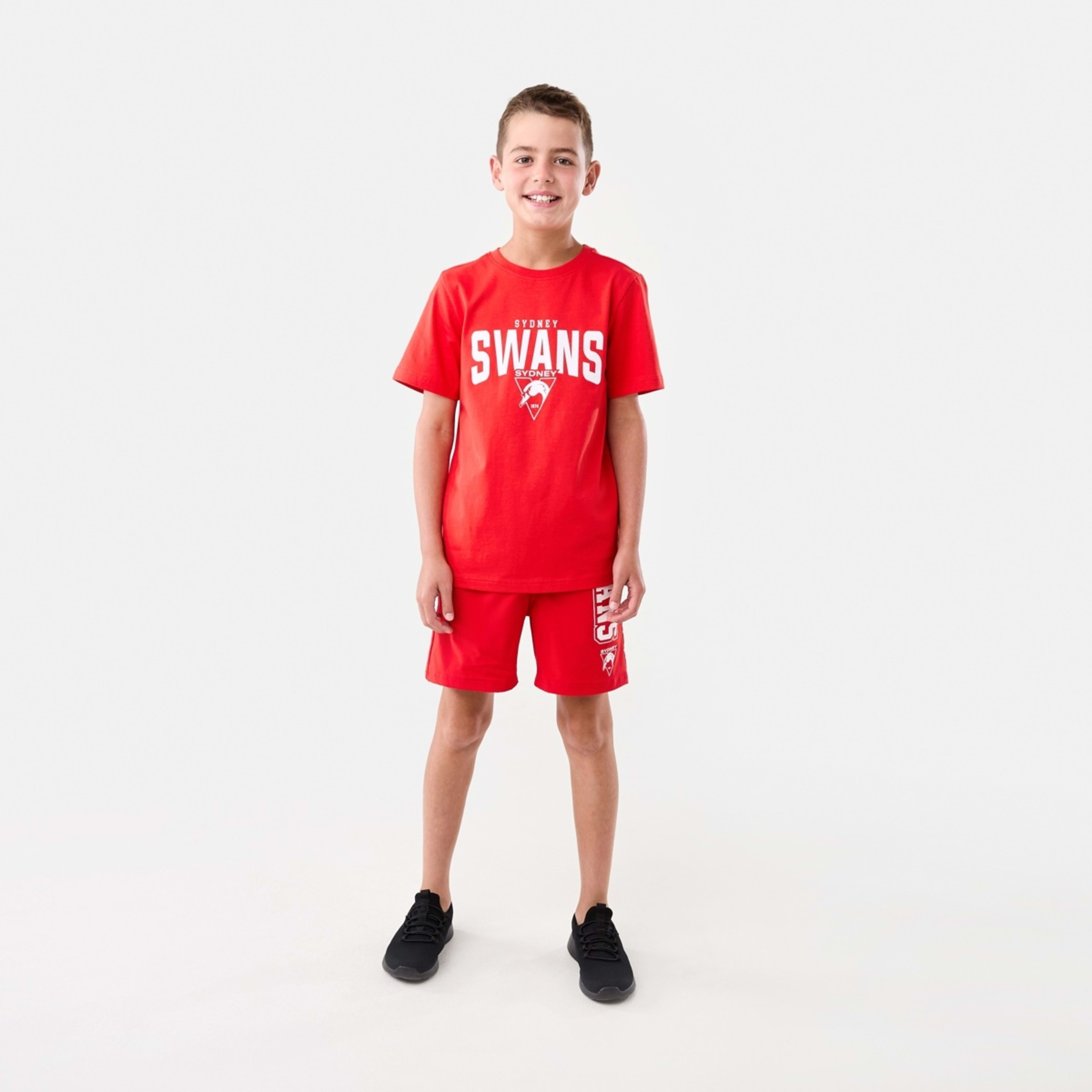 5 AFL Kids Shorts Swans, 5 of 8