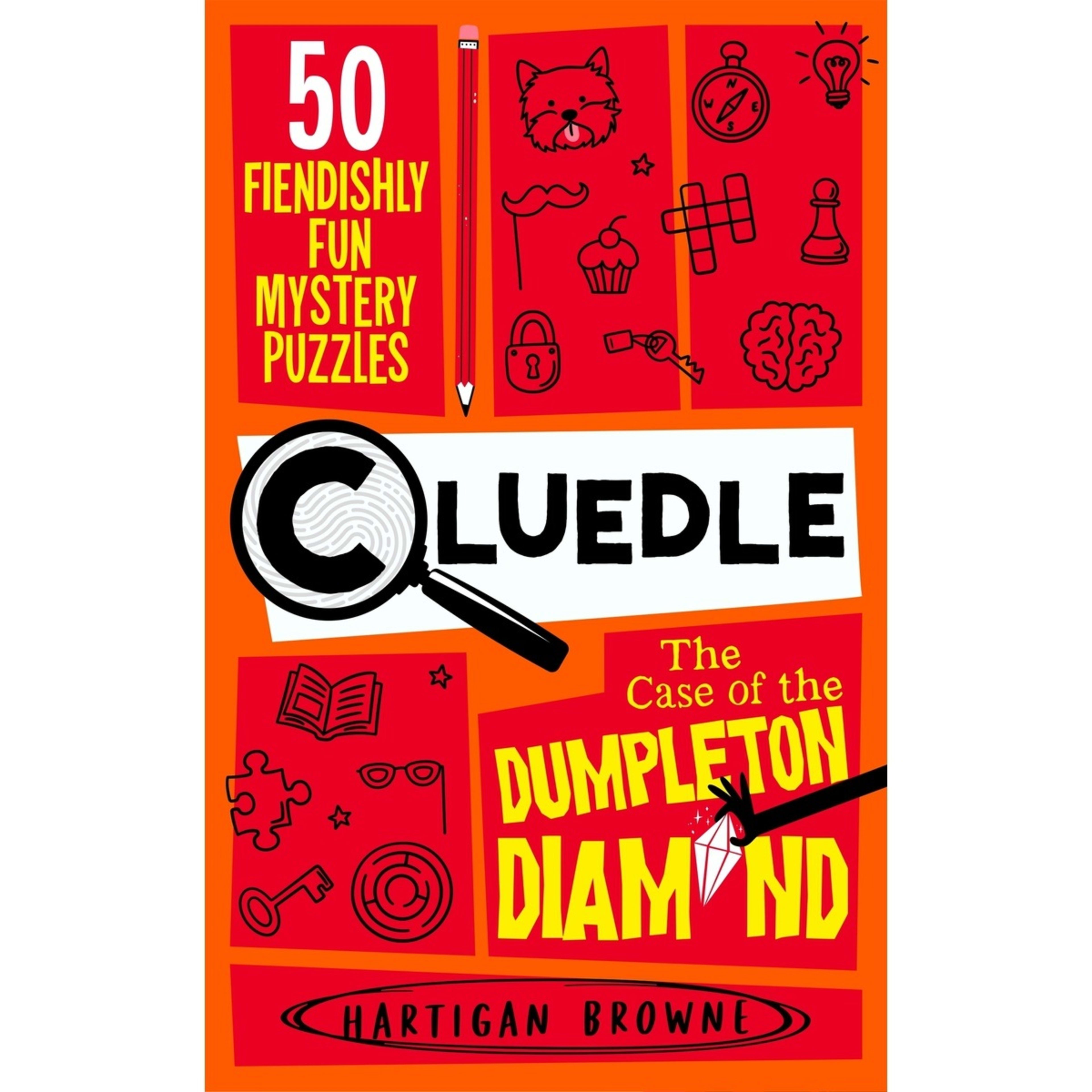 1 Cluedle: The Case of the Dumpleton Diamond by Hartigan Browne - Book