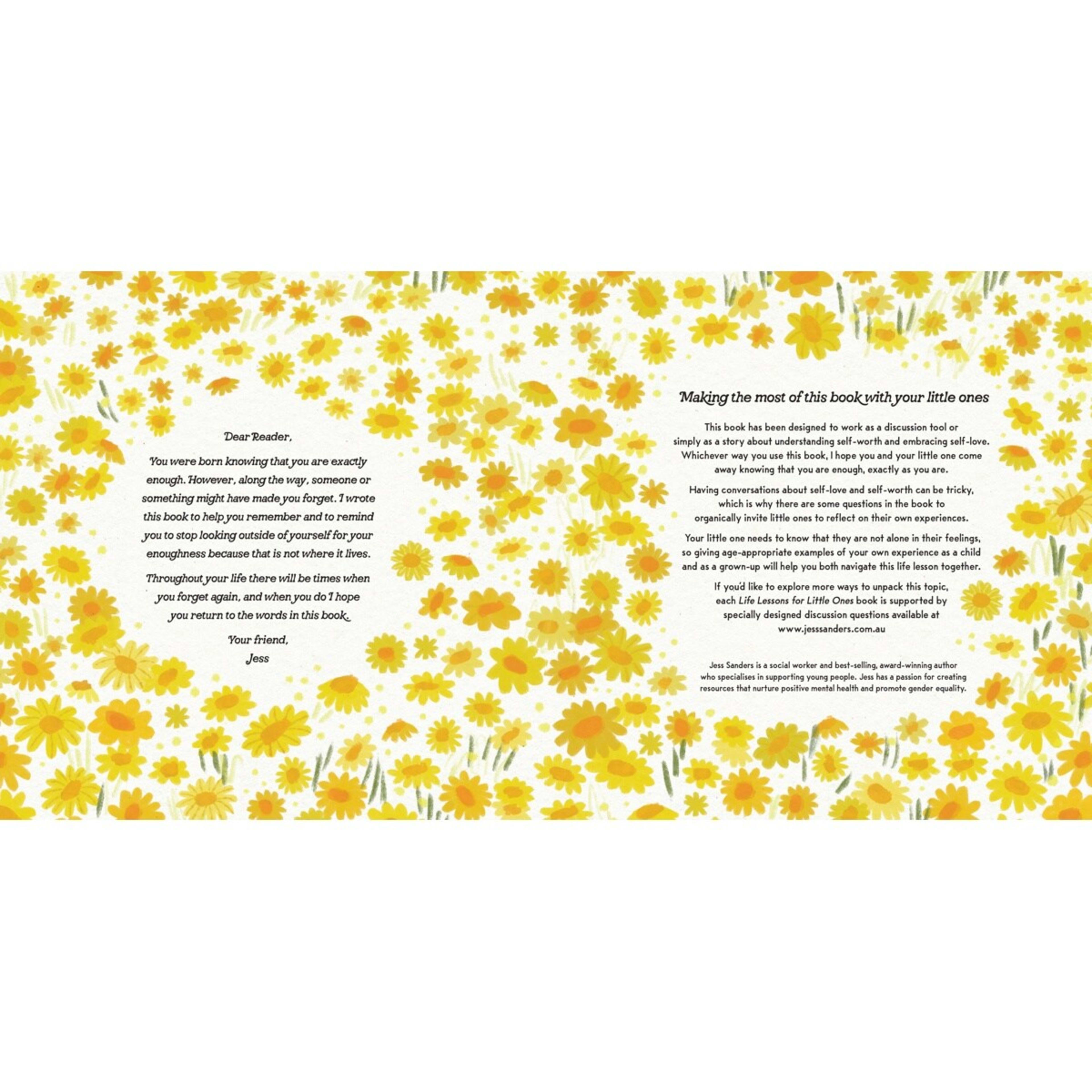 2 Life Lessons for Little Ones: You Are Enough by Jess Sanders - Book, 2 of 5